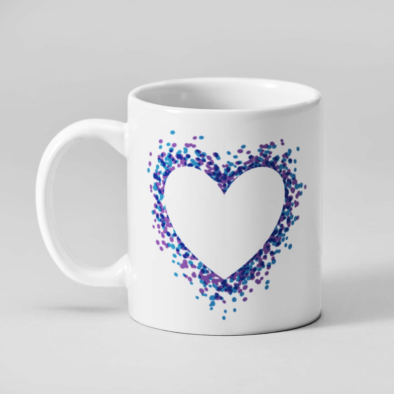 Tasses en céramique blanche vierges de 340 ml de Cricut, 6 unités