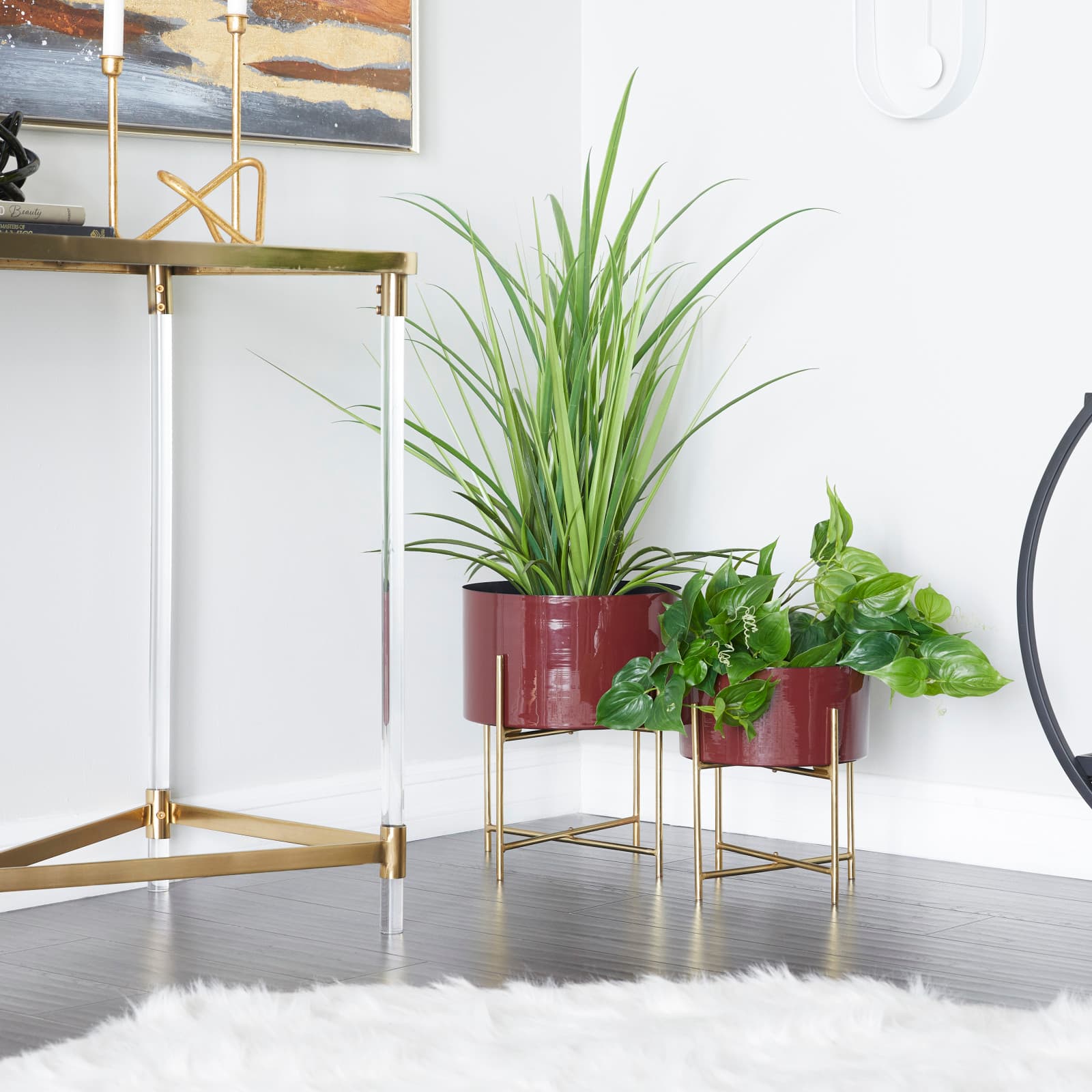 Modern Planter, Set of 2" 15