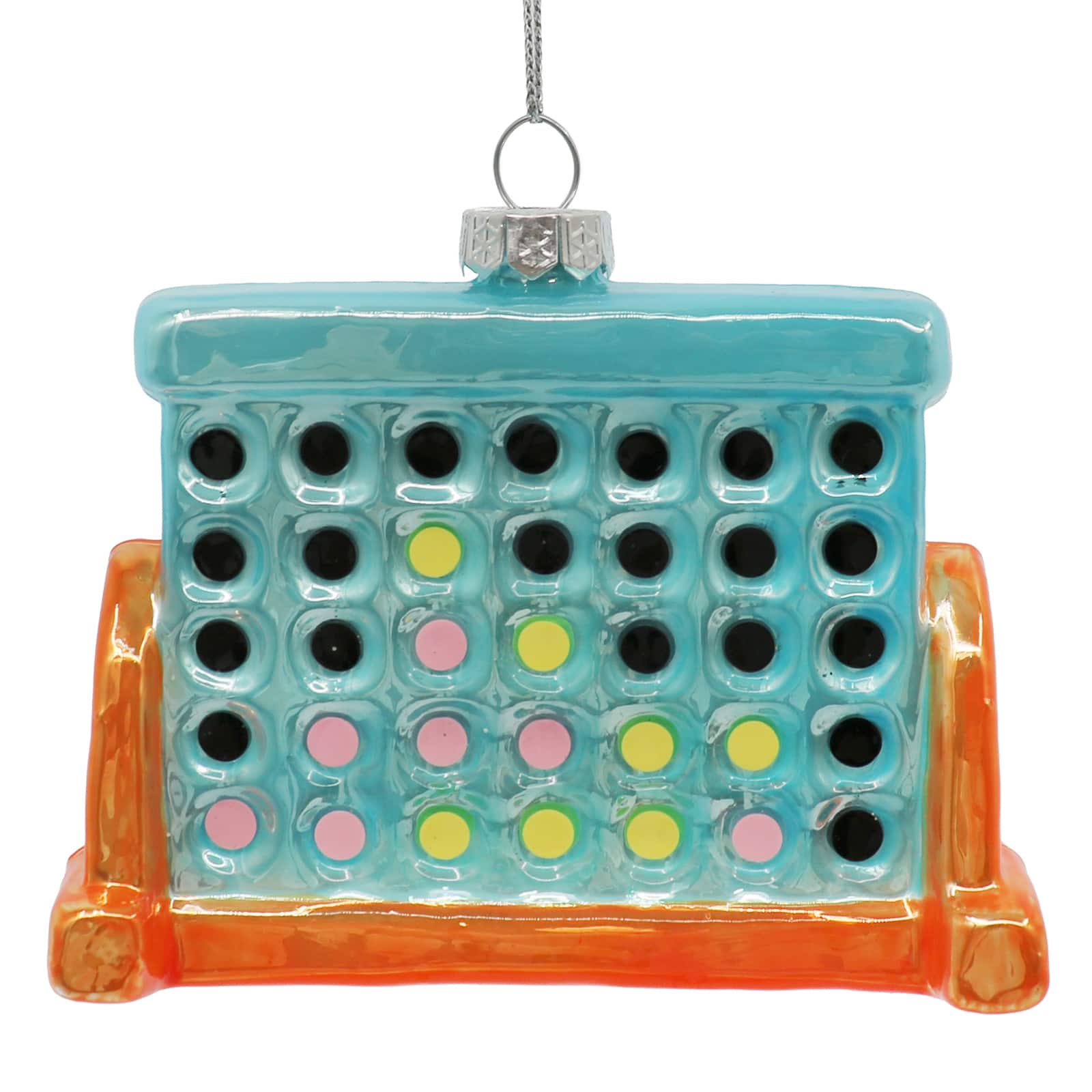 4" Connect Four Glass Ornament by Ashland®