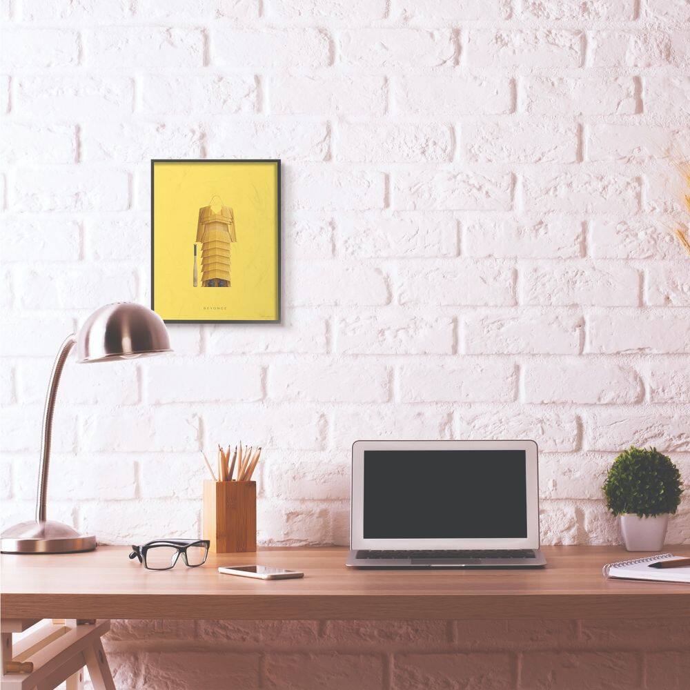 Stupell Industries Beyoncé Wall Art in Black Frame
