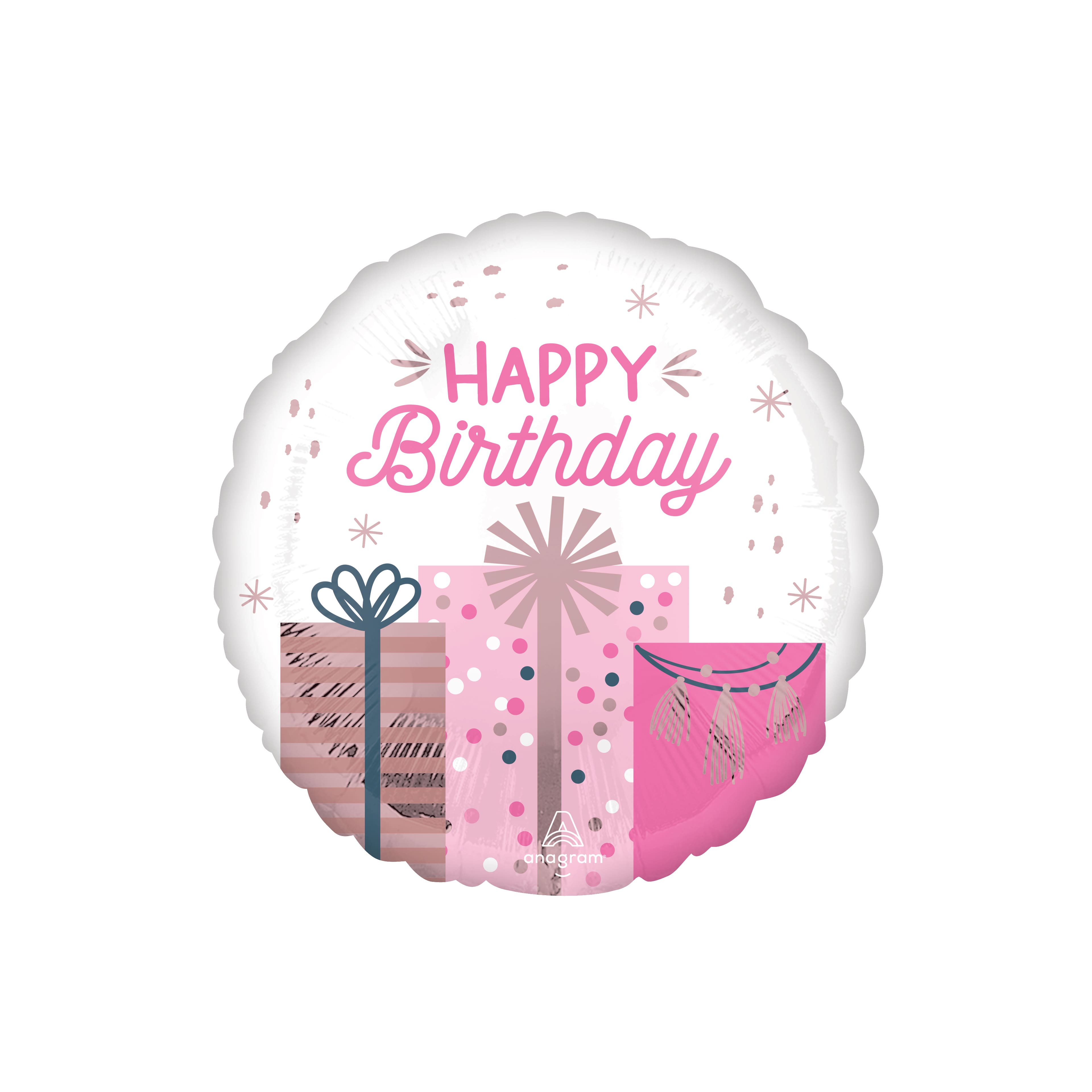 17" Pastel Birthday Balloon