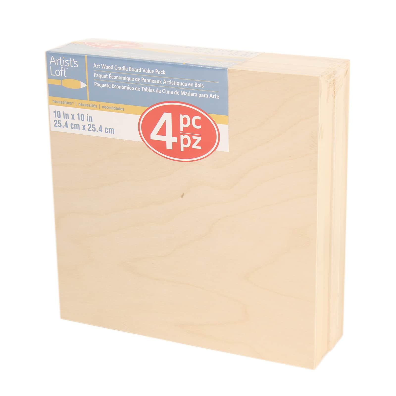 Cradled Wood Painting Panel Pack by Artist's Loft™ Necessities™