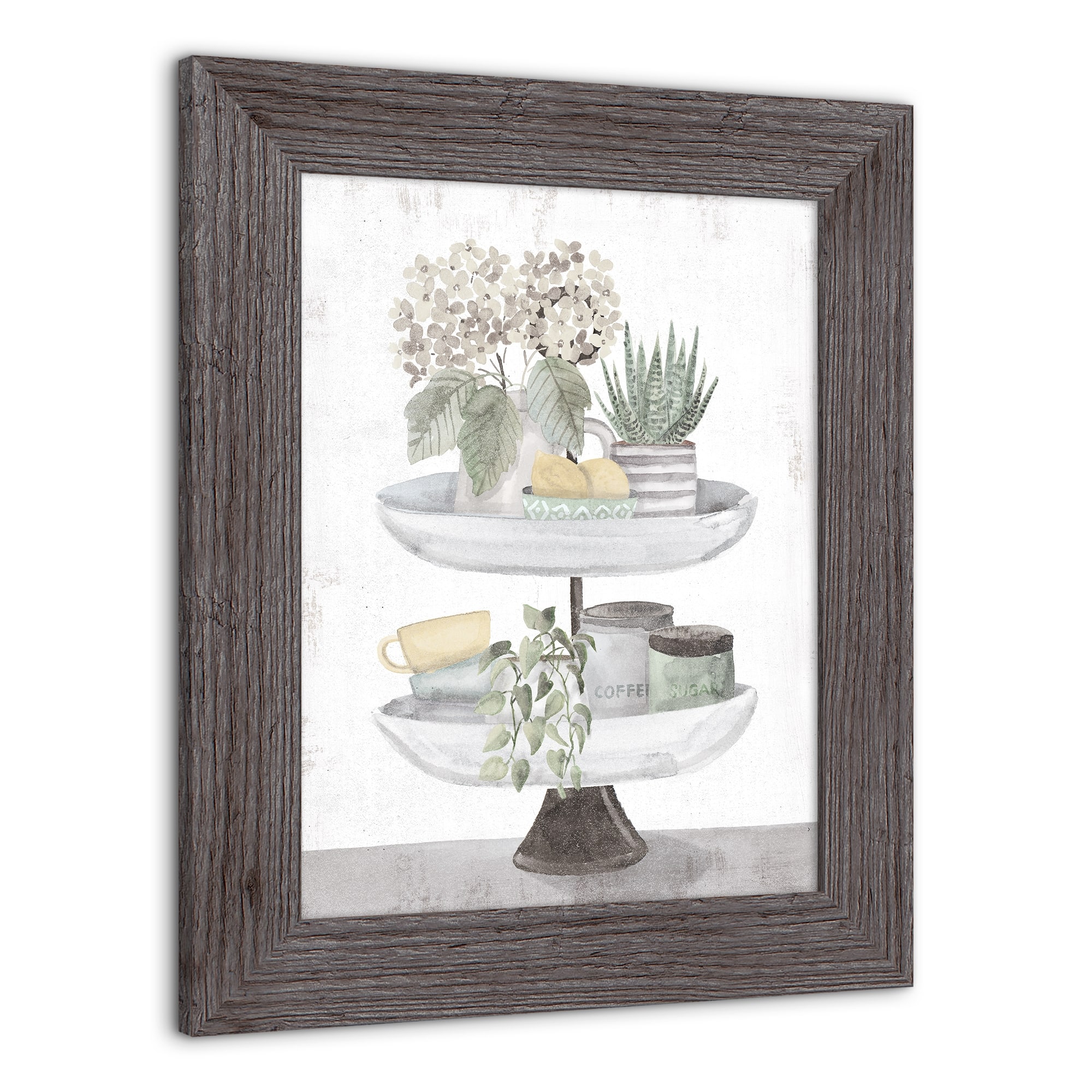 Kitchen Tray Western Framed Print