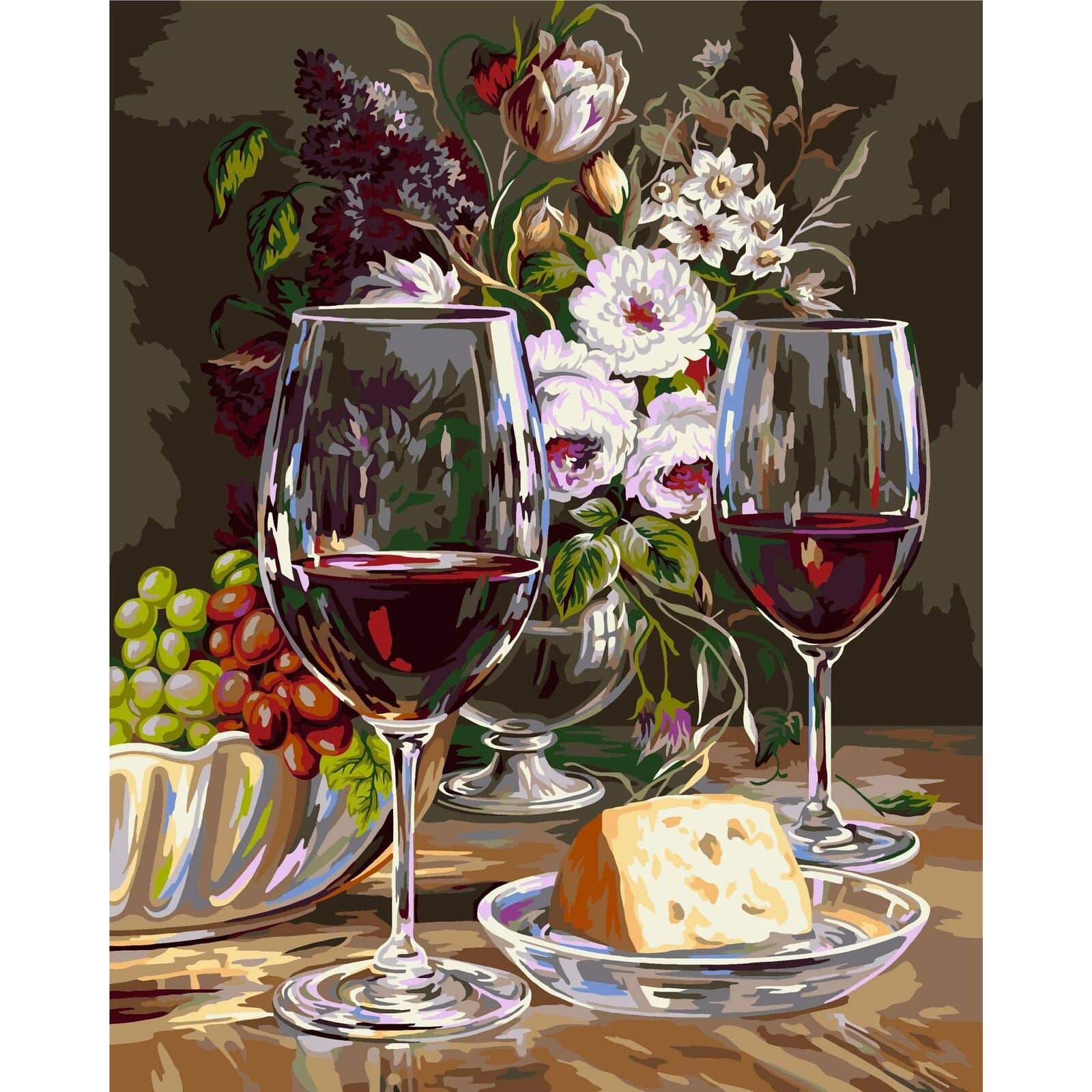 Crafting Spark Vintage Still Life Painting by Numbers Kit