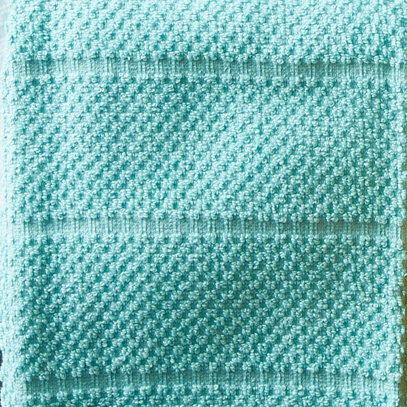 DII® Aqua & White Basic Chef Terry Dishtowel Set