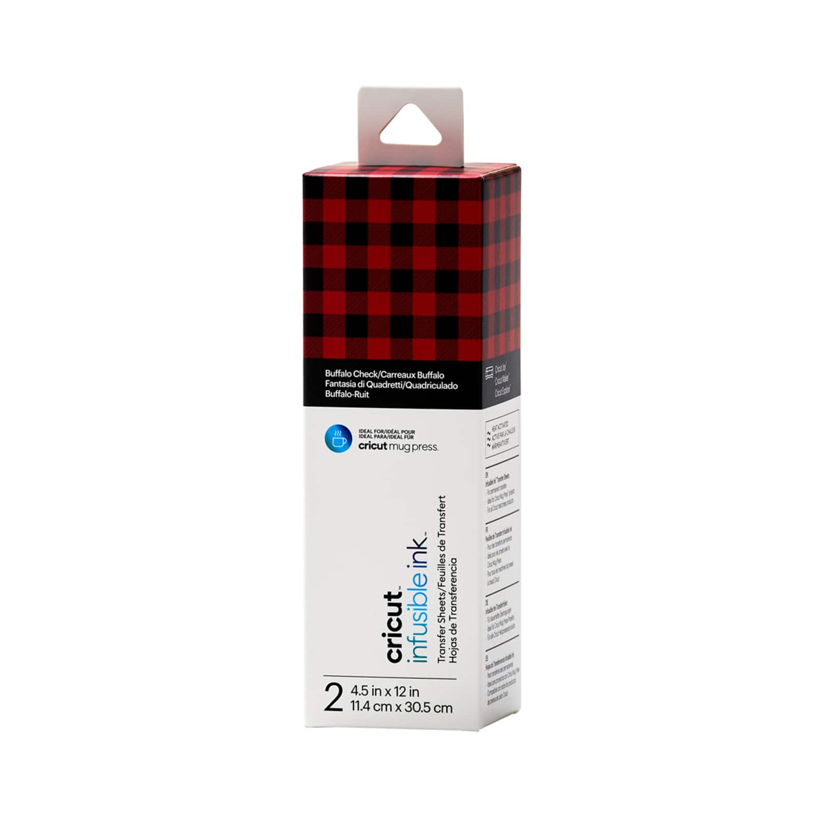 Cricut® Infusible Ink™ 4.5" Transfer Sheets, Buffalo Check