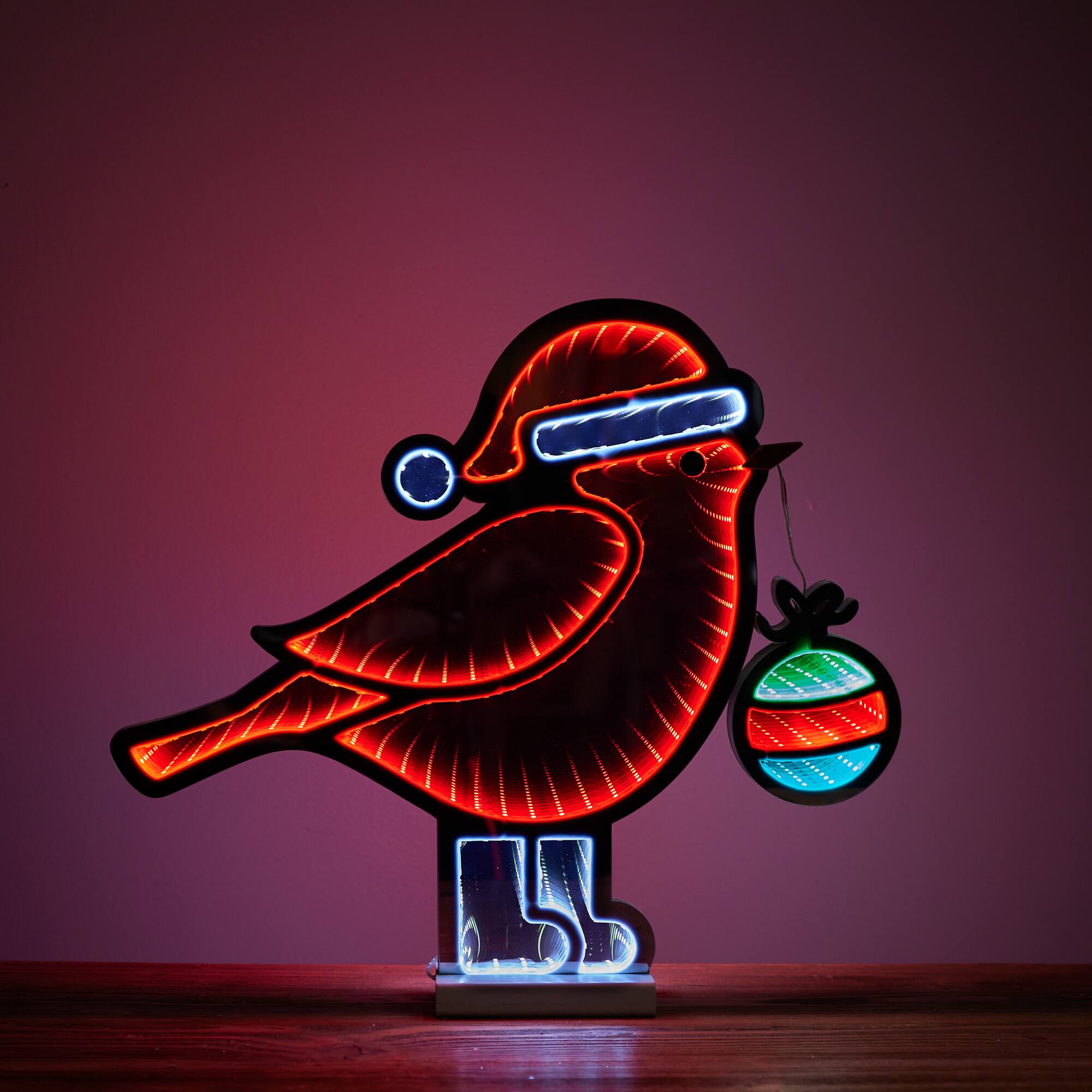 18" Holiday Cardinal Bird EkkoLight