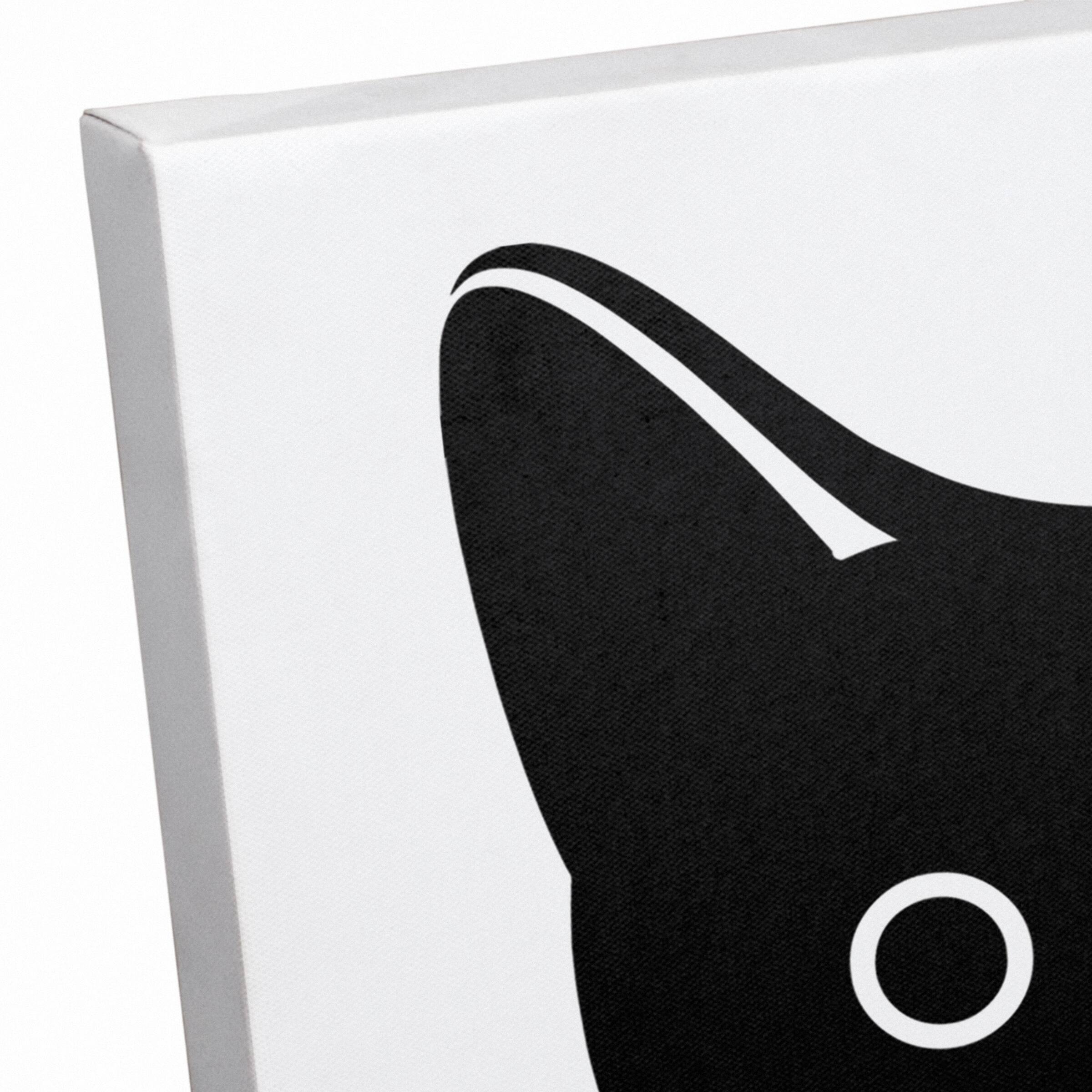 Feed Me Cat Canvas Wall Art