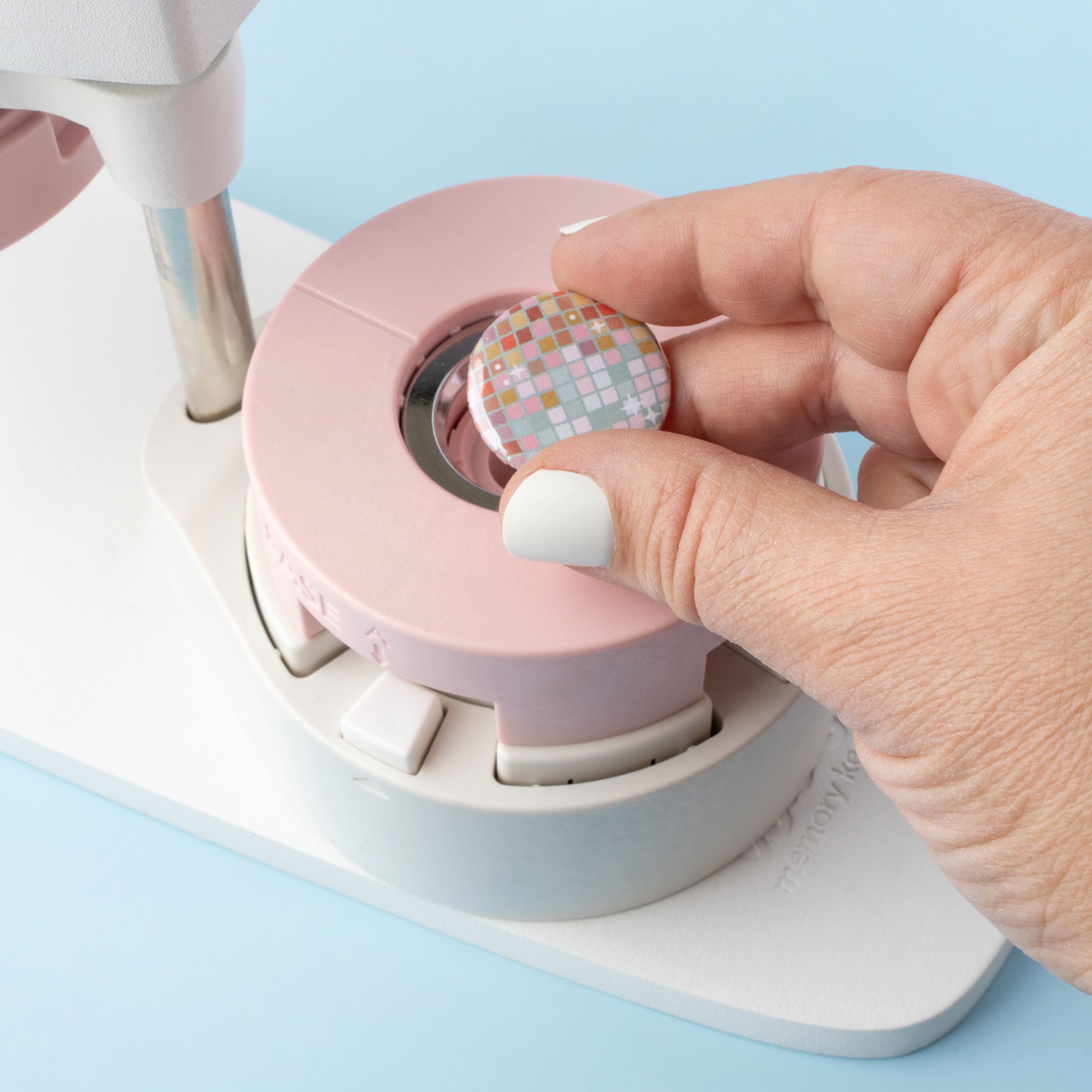 We R Memory Keepers® Button Press™ Bobby Pin Backers Kit, Makes 5