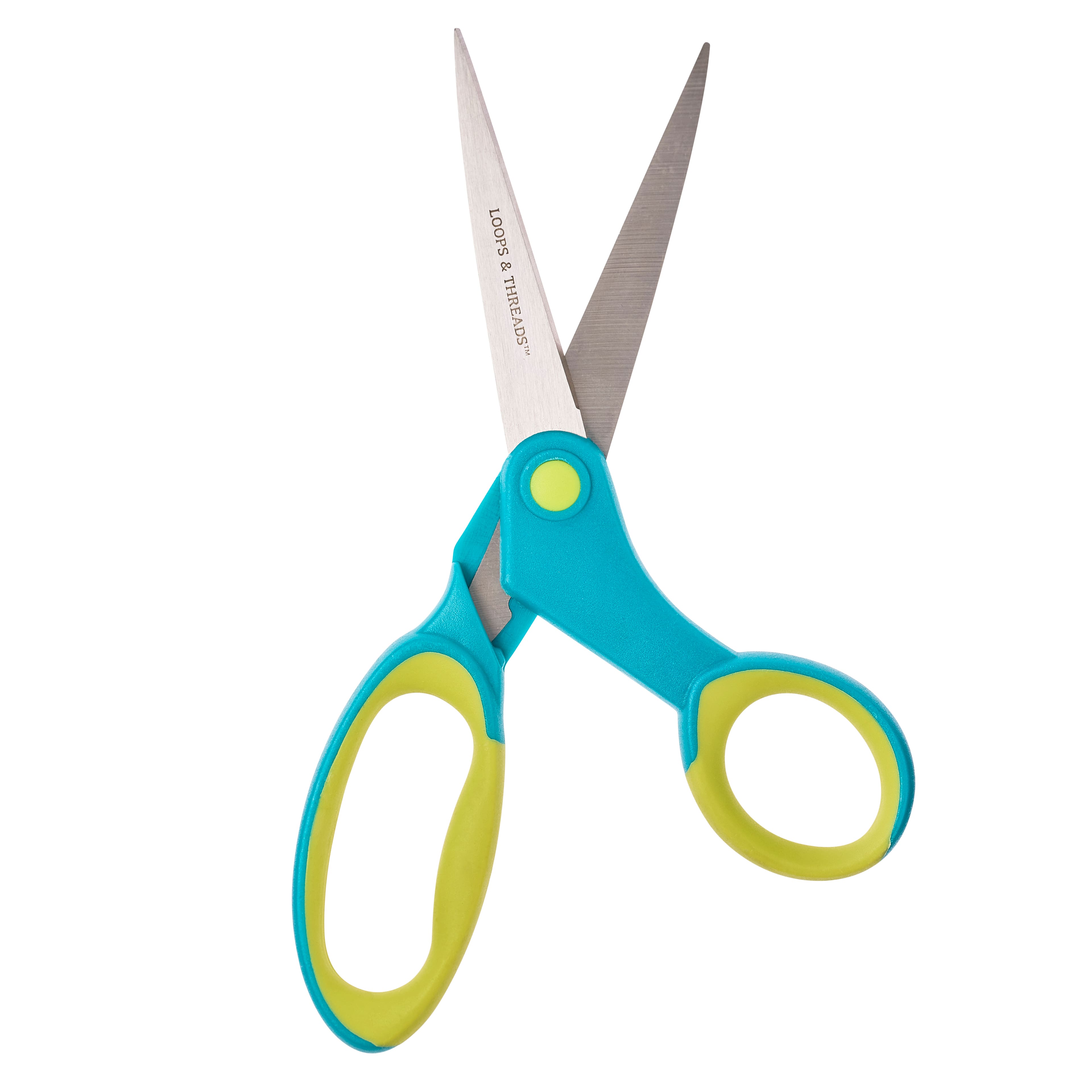 12 Pack: 8" Straight Scissors by Loops & Threads™