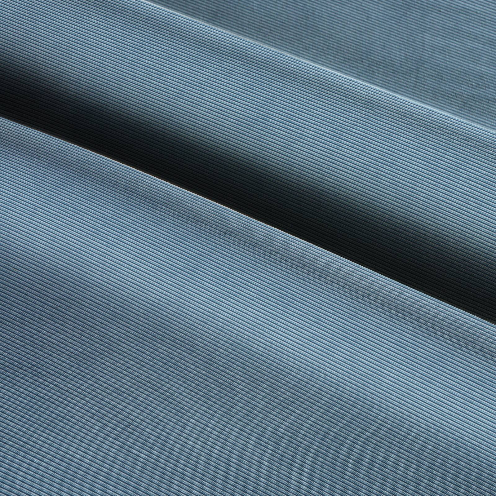 Springs Creative Modern Coastal Chambray Blue Valli Stripe Mohair Fabric