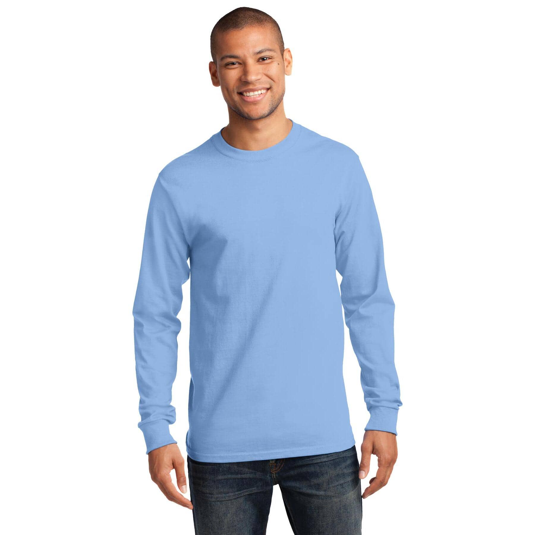 Port & Company® Color Long Sleeve Essential T-Shirt