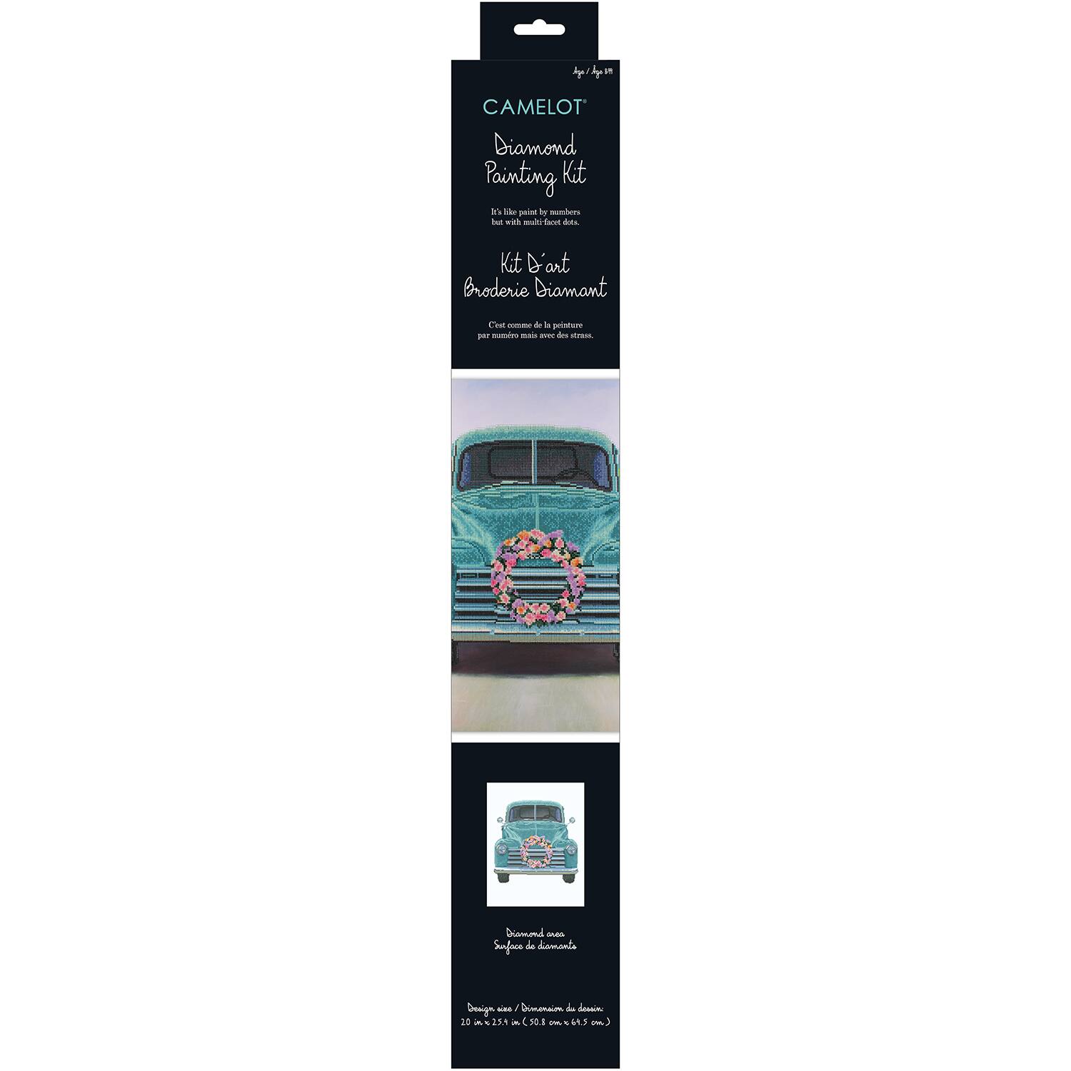 Camelot® Dots Beautiful Country Diamond Painting Kit
