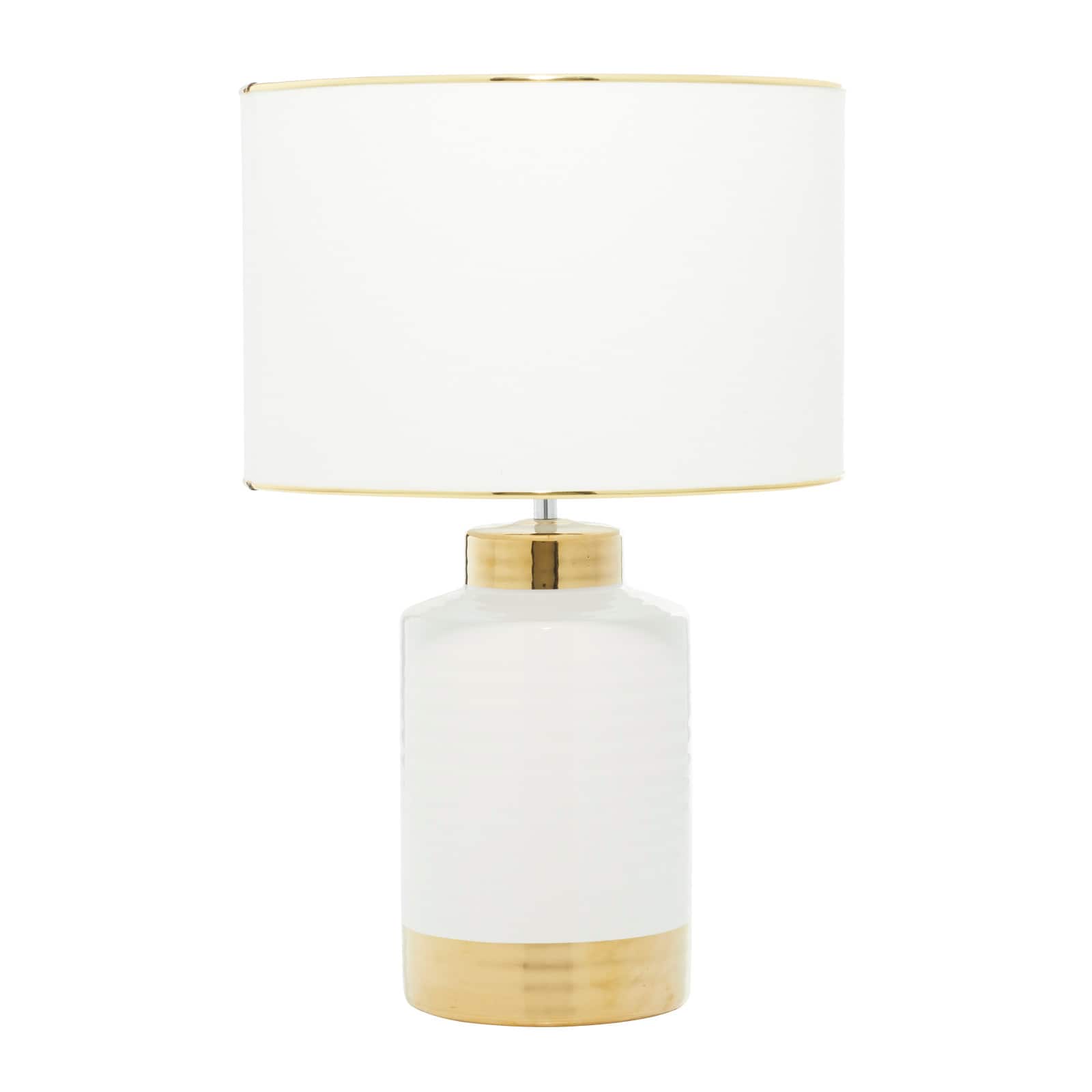CosmoLiving by Cosmopolitan 23" Gold Ceramic Table Lamp