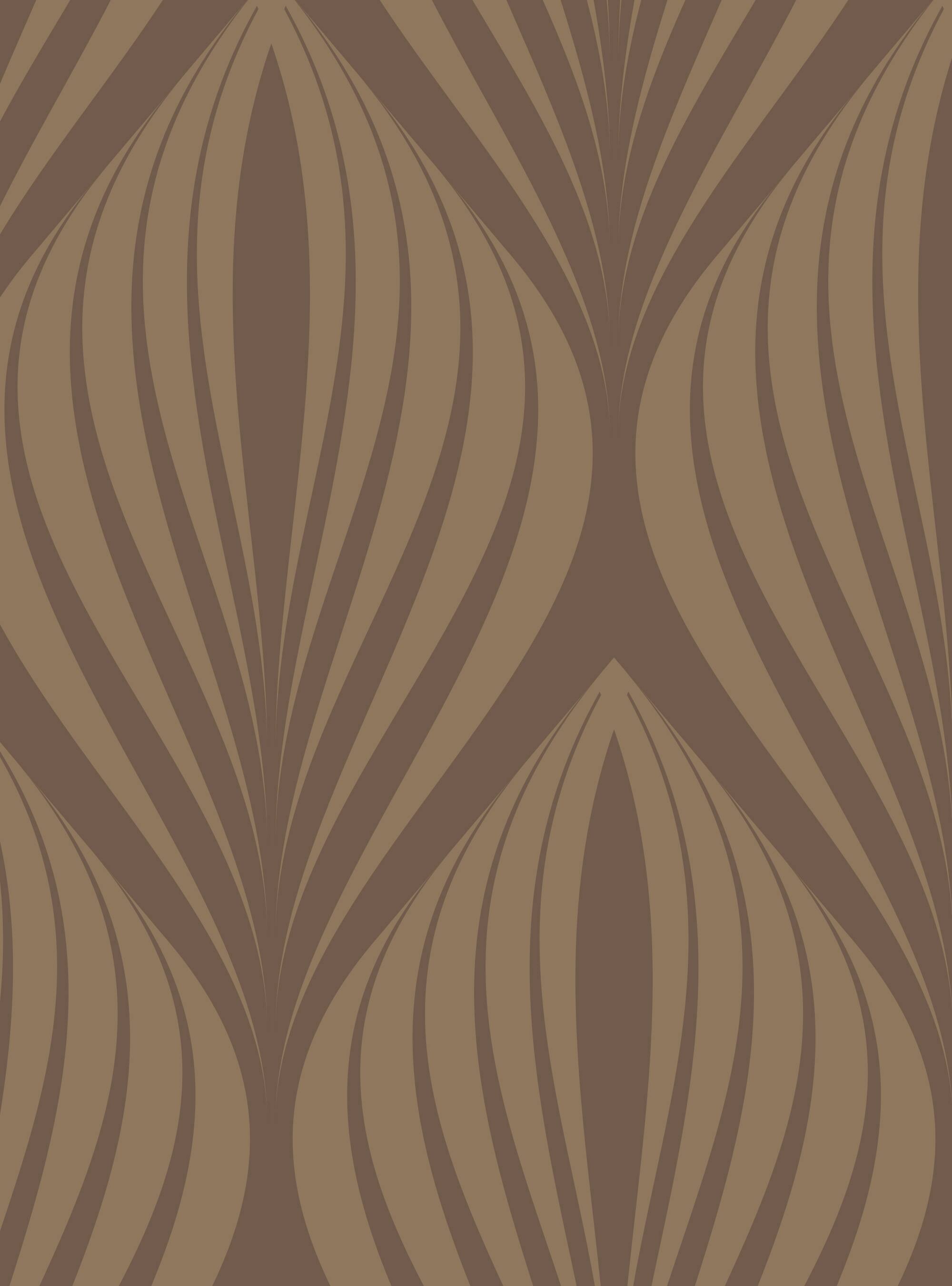 Simple Shapes Modern Willow Silhouette Pre-Pasted Wallpaper Rolls