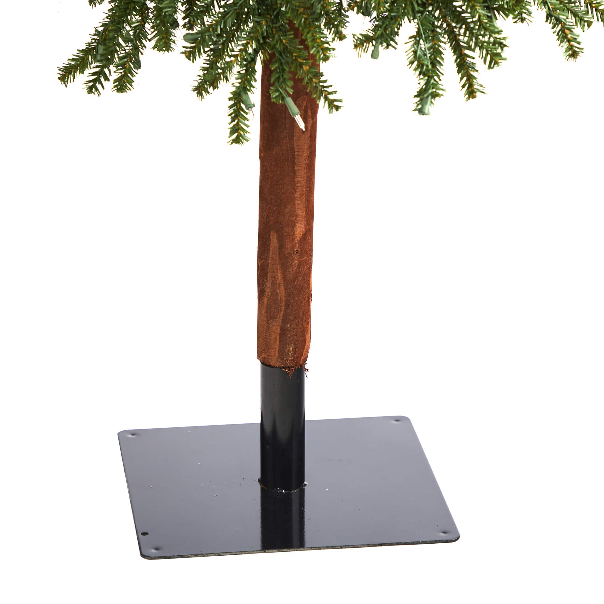 9ft. Pre-Lit Grand Alpine Artificial Christmas Tree, Clear Lights