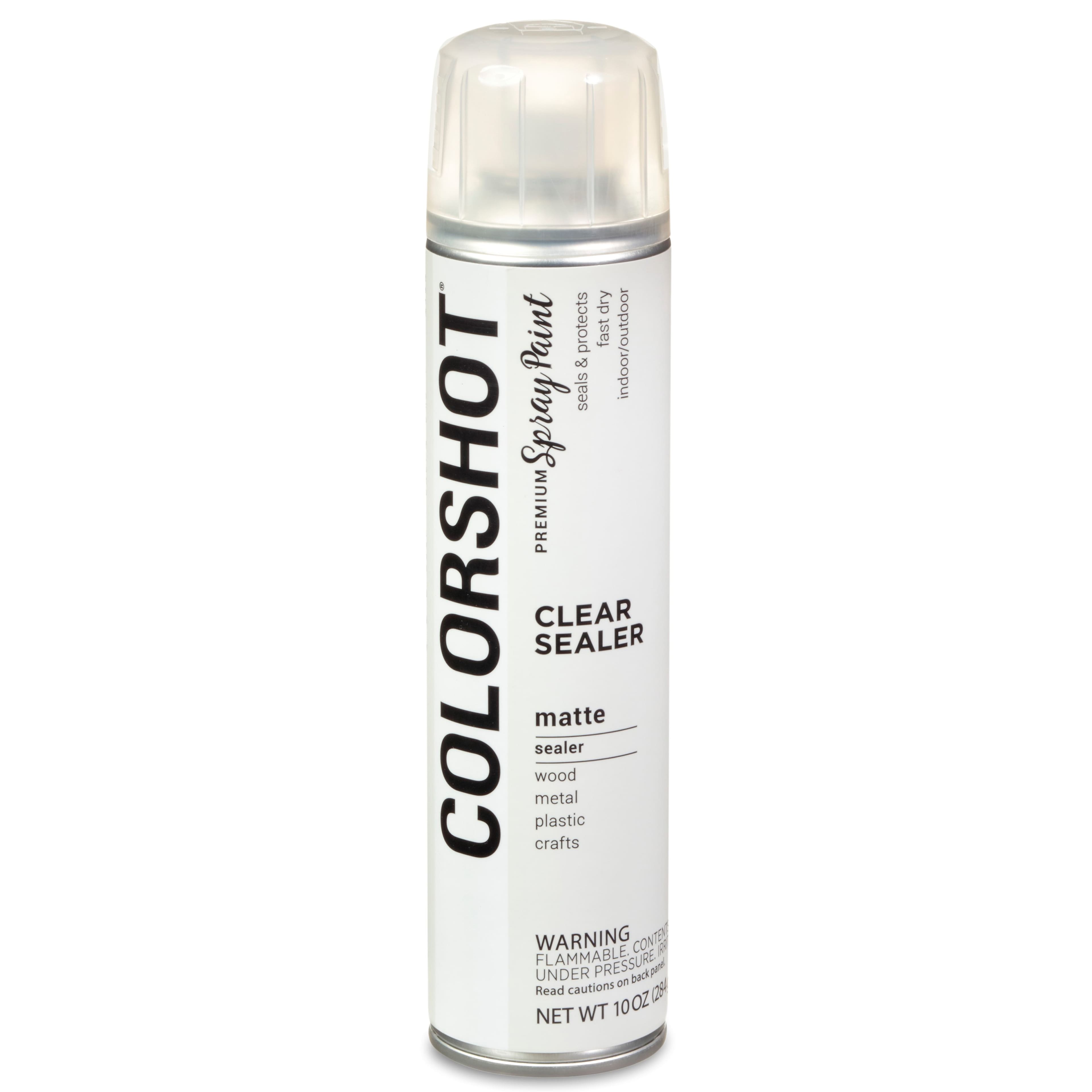 COLORSHOT® Clear Sealer Matte Spray Paint