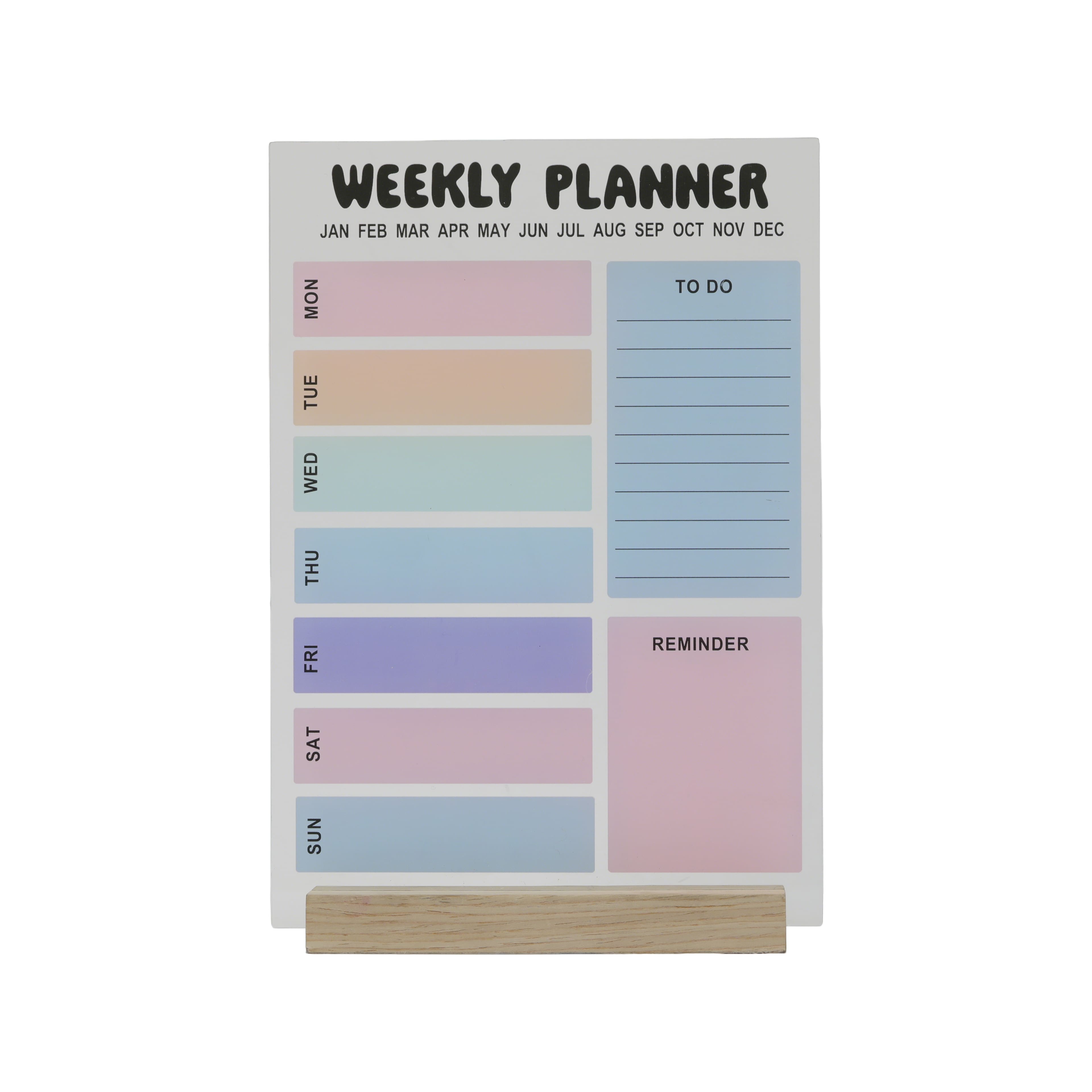 Class Rules! 12" Dry Erase Tabletop Weekly Planner by B2C™