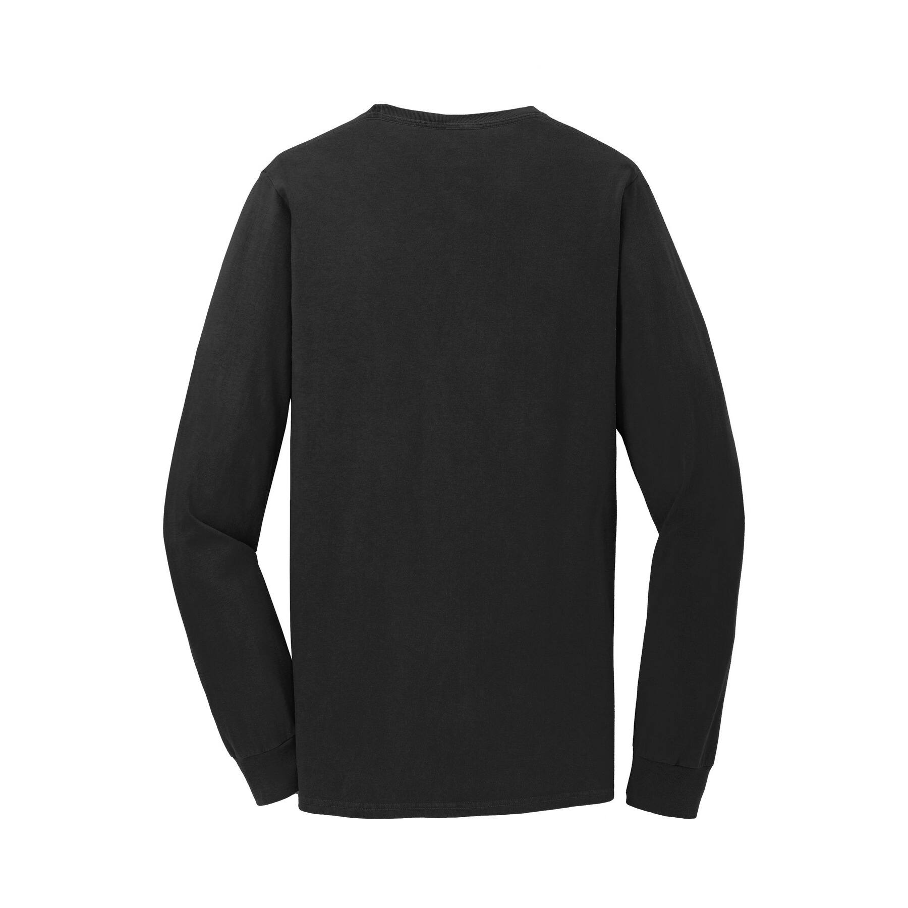 Port & Company® Beach Wash™ Garment-Dyed Long Sleeve Adult T-Shirt