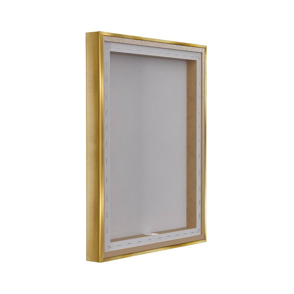 Stupell Industries Stocking Up on Christmas Floating Frame Wall Art
