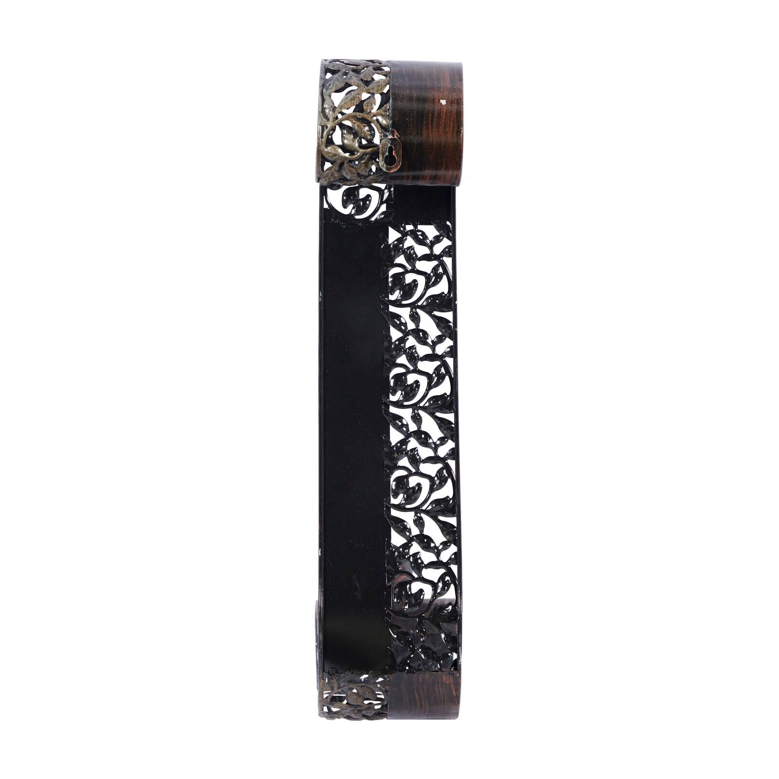 20" Brown Metal Traditional Wall Sconce, 2ct.