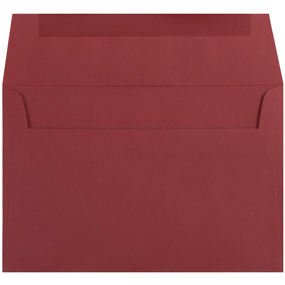 JAM Paper 6" x 9" Dark Red Premium Invitation Envelopes