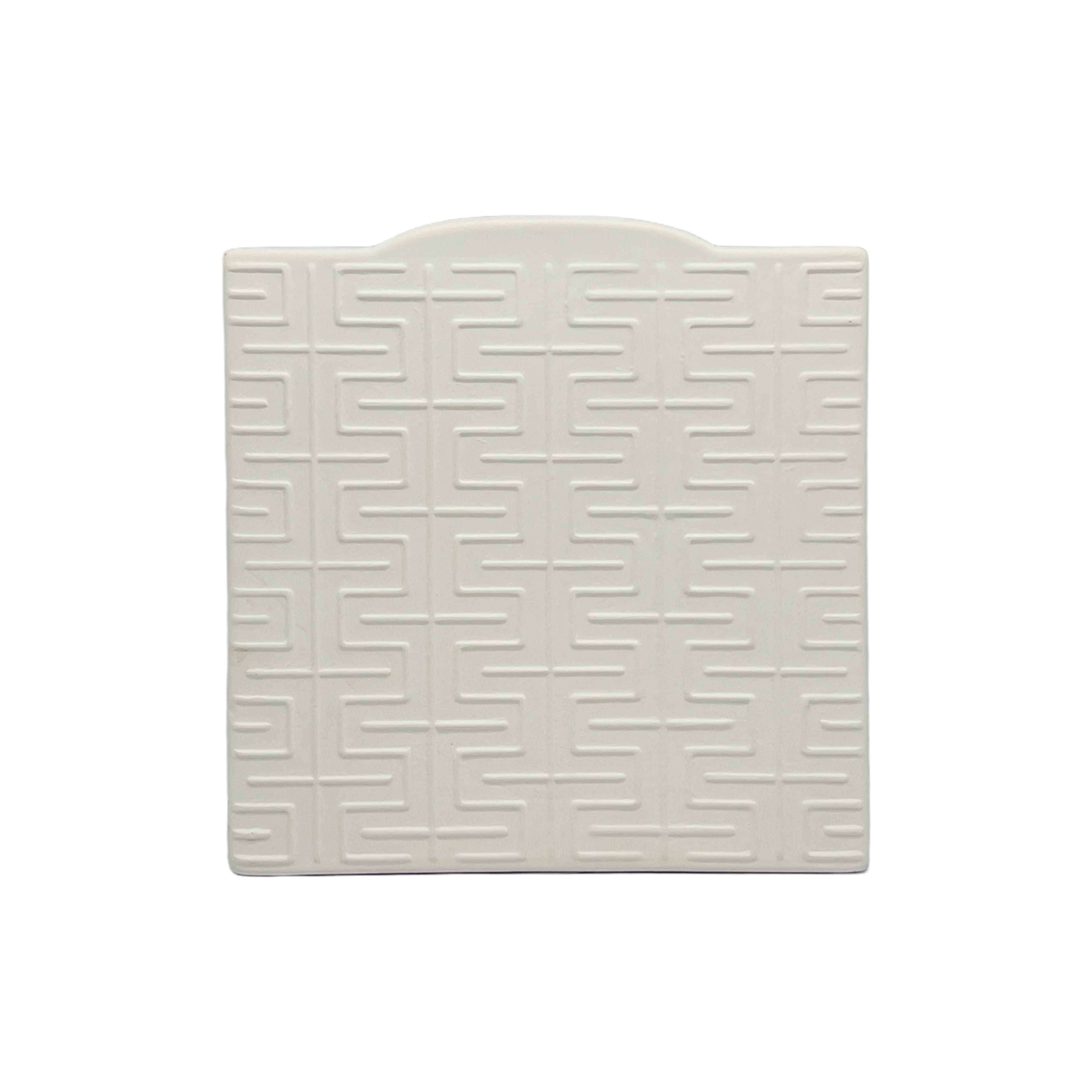 Jonathan Adler x Michaels 6.75" Moroccan Lattice Key DIY Square Ceramic Vase