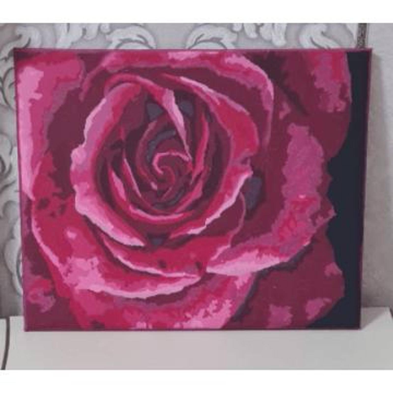 Crafting Spark Tender Rose Painting by Numbers Kit