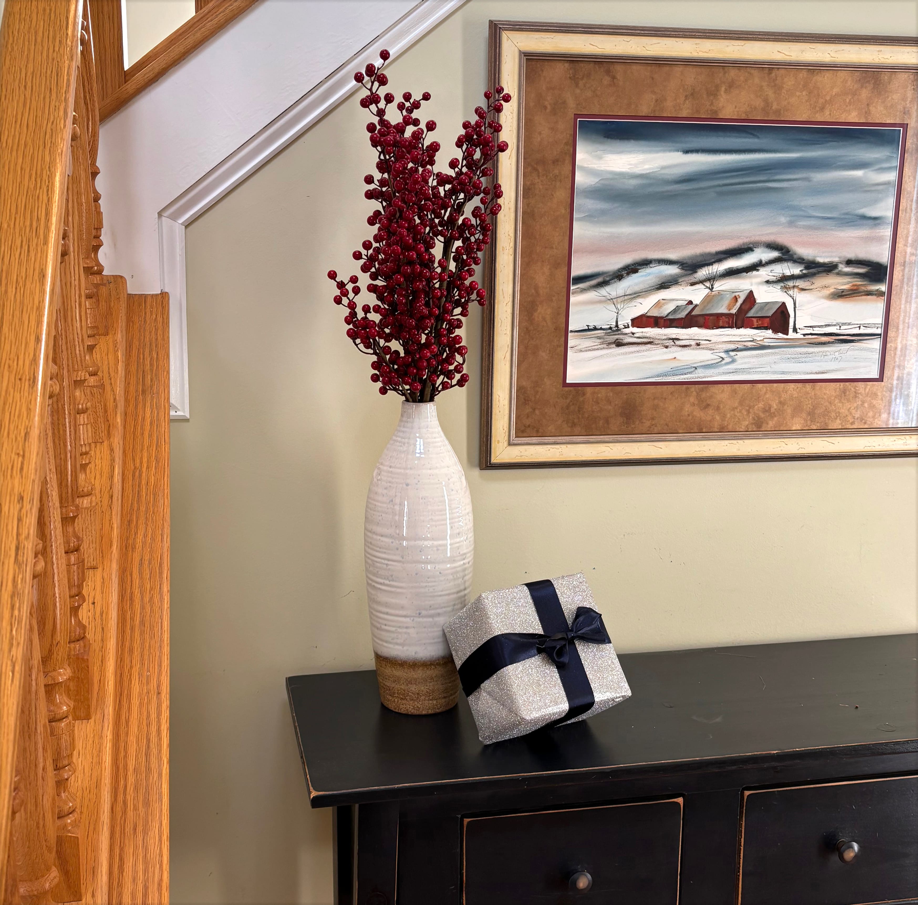 32" Red Berries Artificial Christmas Spray, 3ct.
