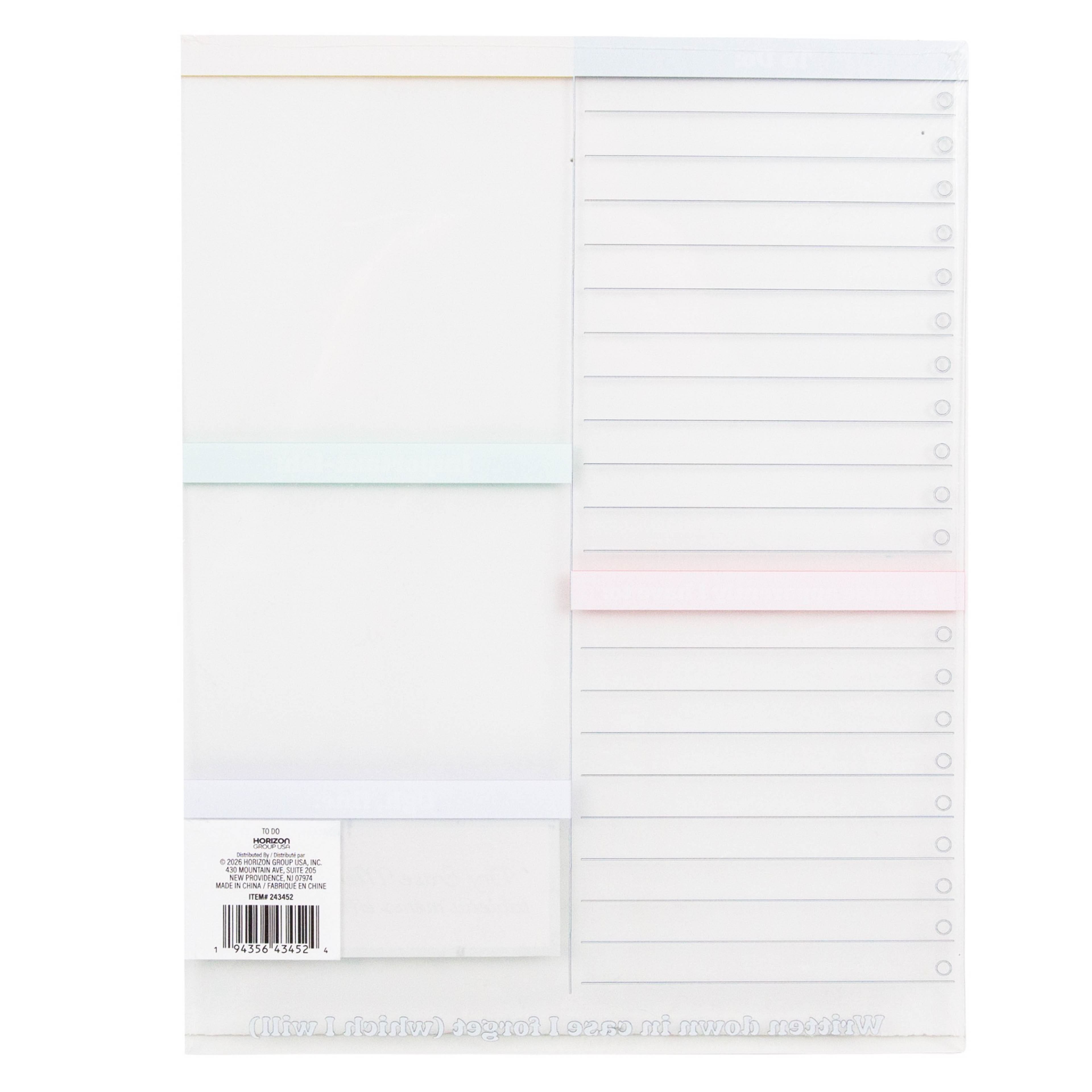 Days of the Week Dry-Erase Memo Board