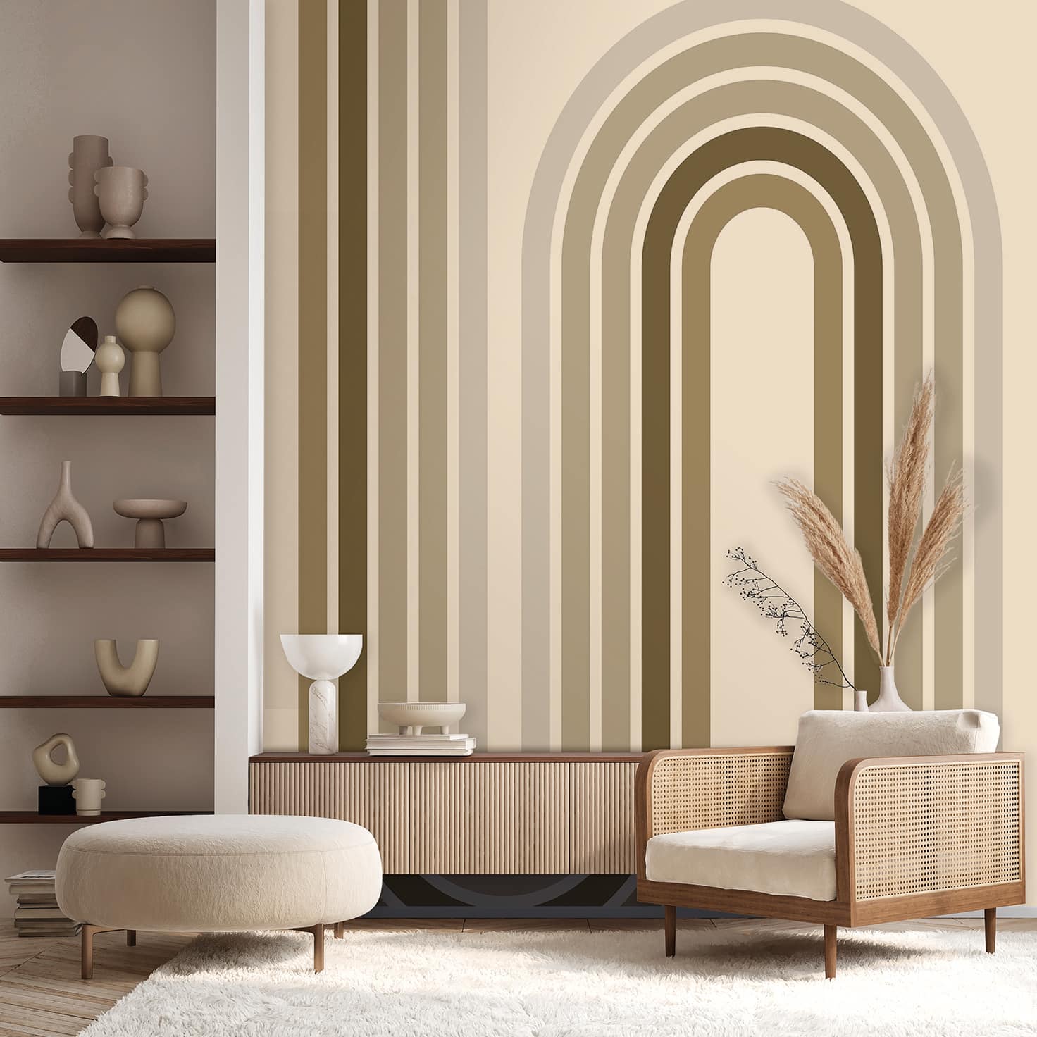 Designs Direct Groove Arches Wall Mural