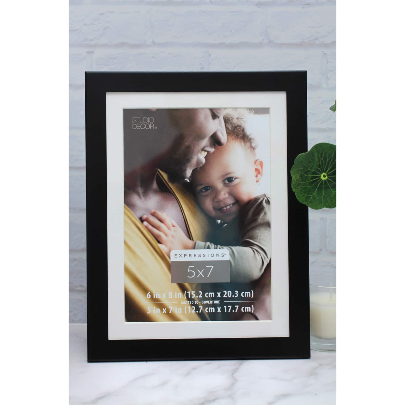 Expressions™ Aluminum Frame with Mat by Studio Décor®