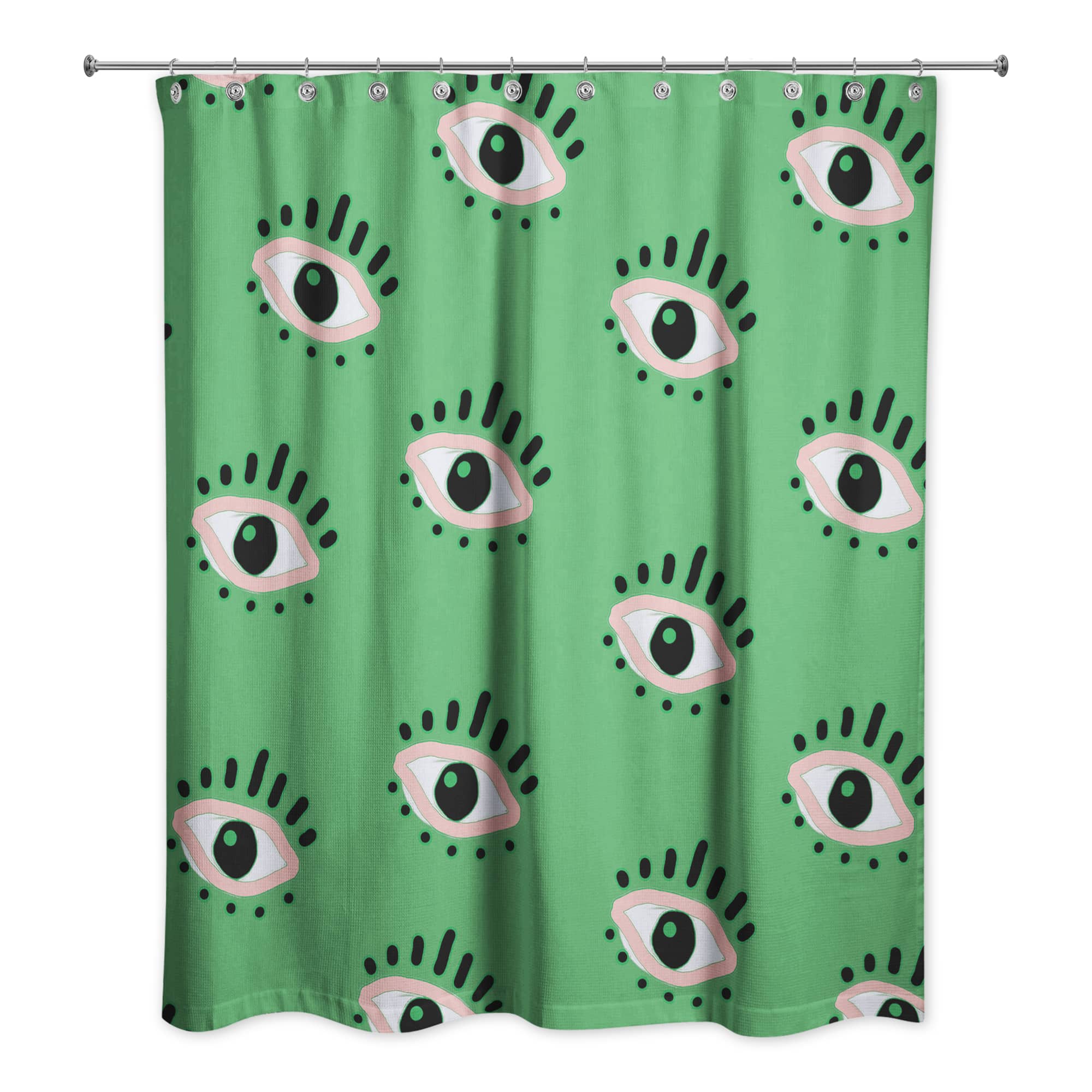 Eyeball Pattern Shower Curtain