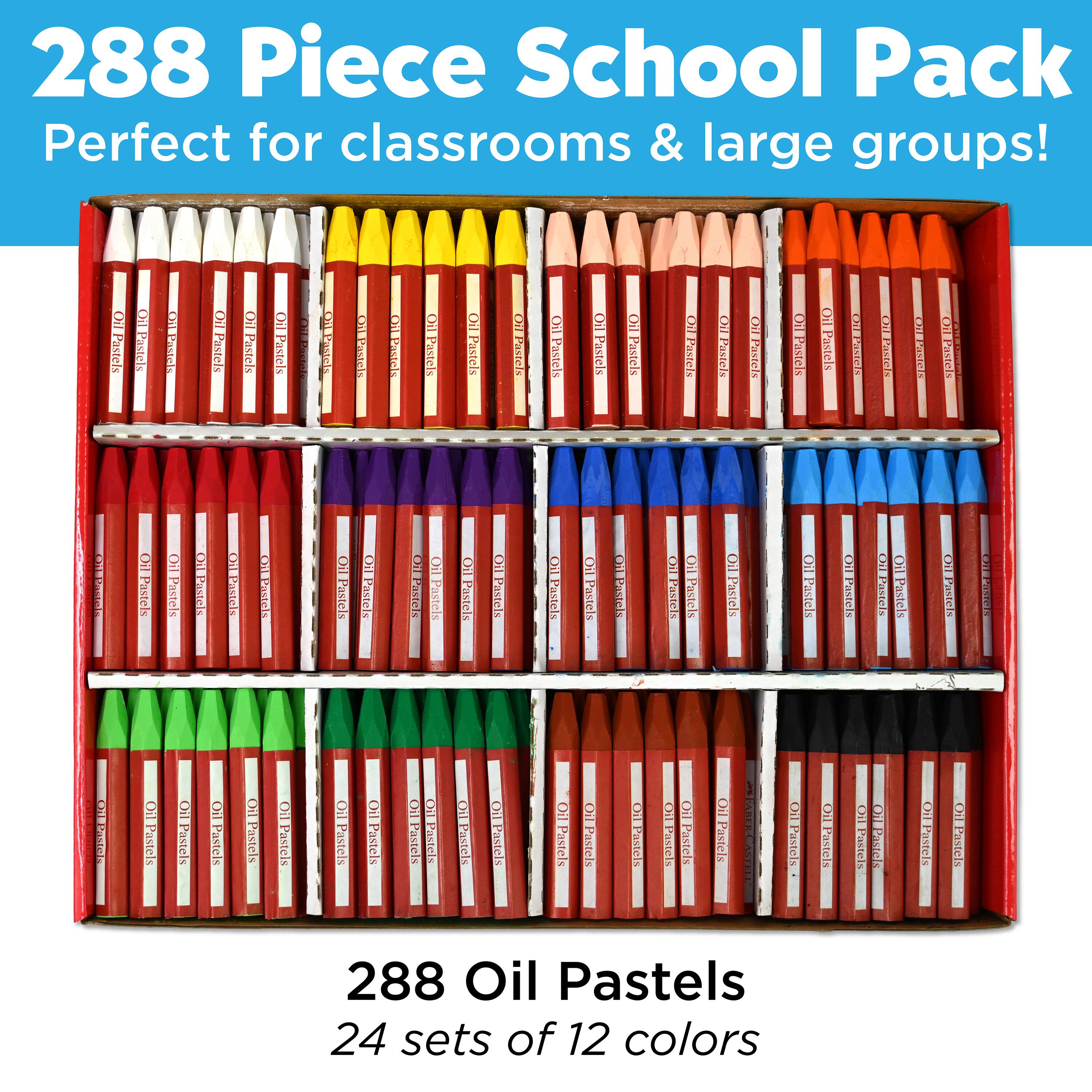 Faber-Castell® 288-Piece Oil Pastels School Pack