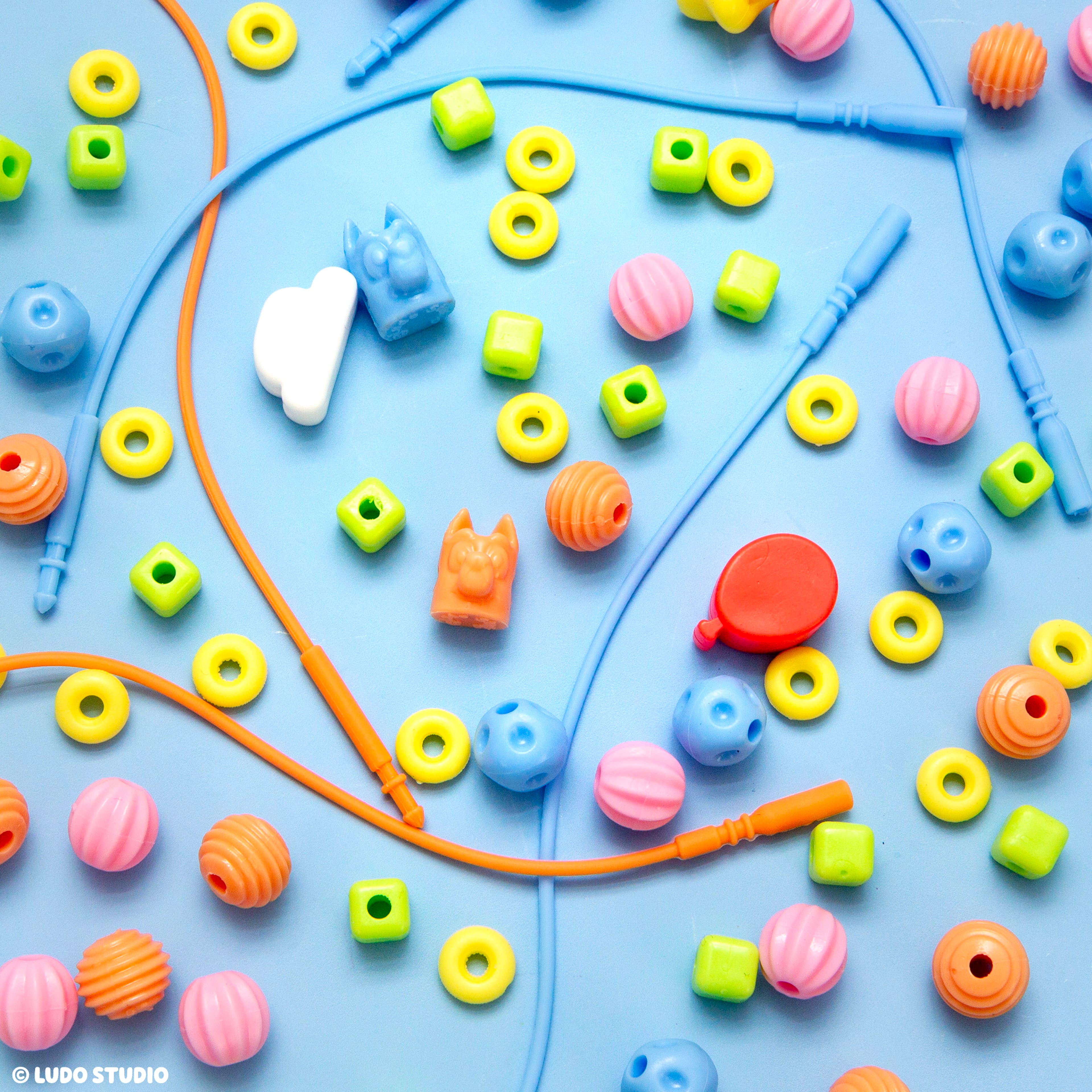 Bluey Fidgiwear Squishy Beads