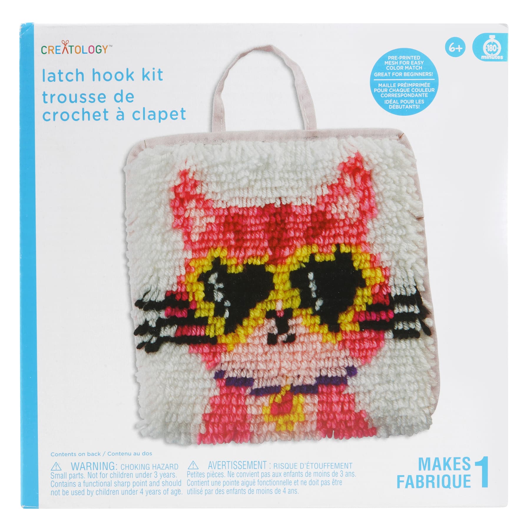 Tapisserie au crochet chat de Creatology