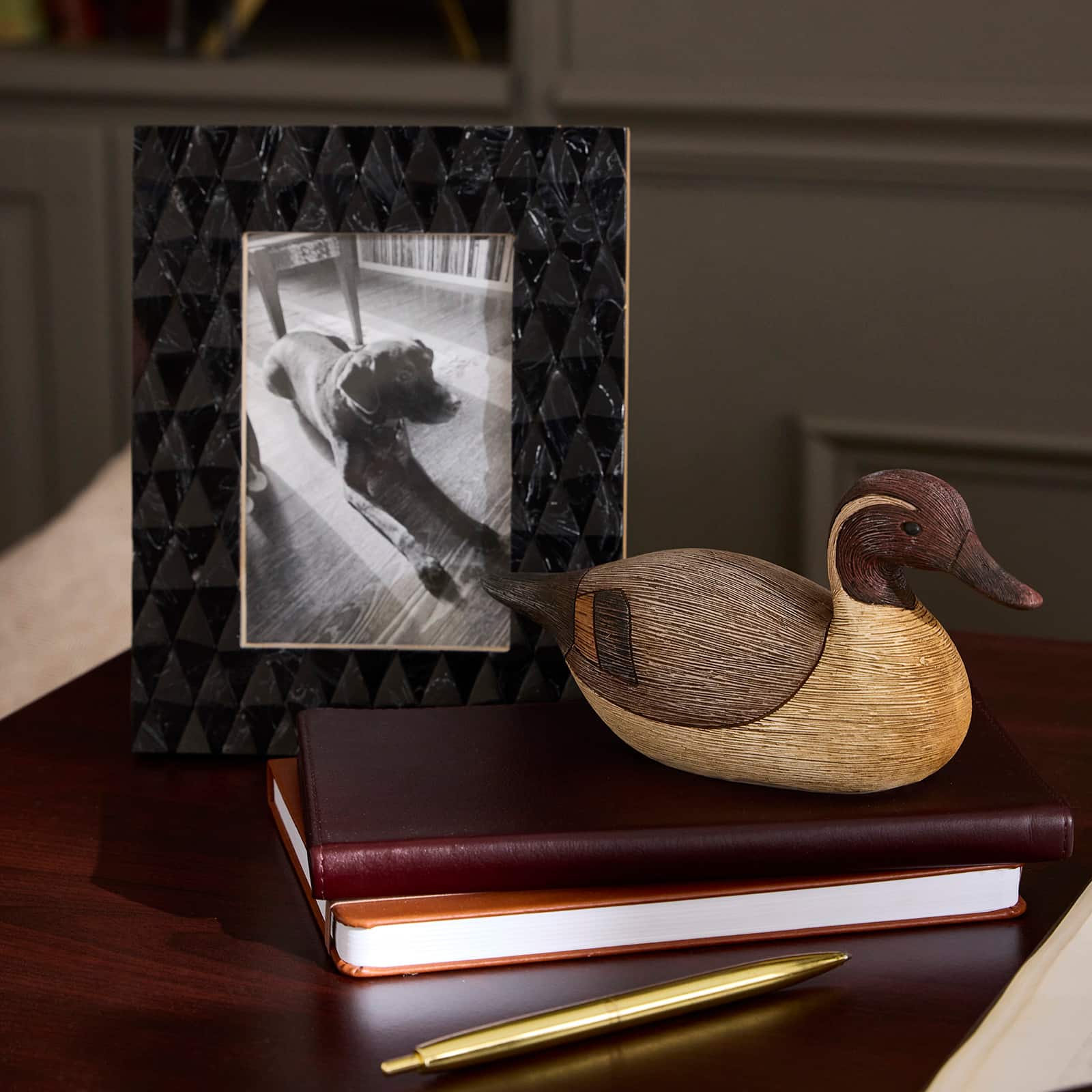 7.75" Brown Duck Tabletop Décor by Ashland®