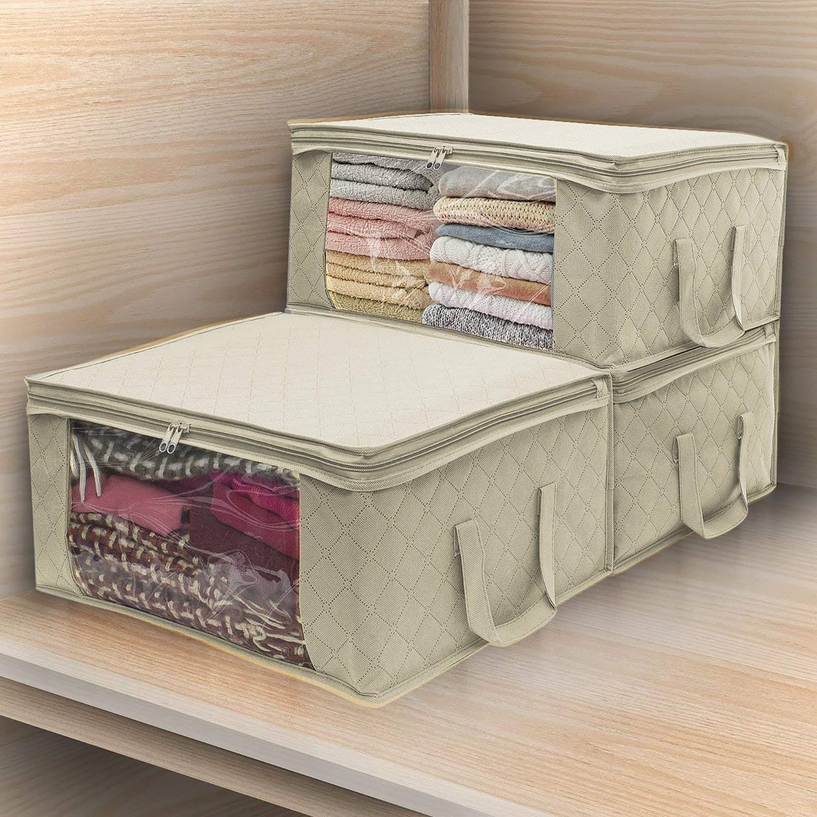 Sorbus 19" Foldable Bag, 3ct.