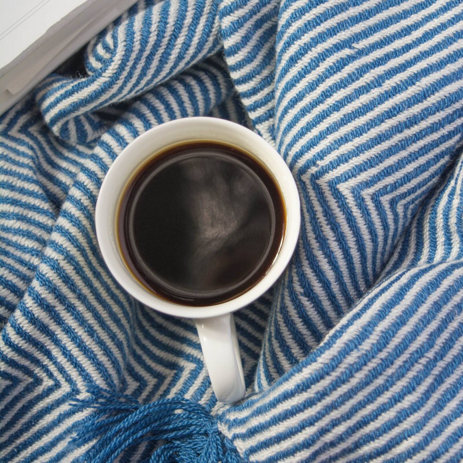 DII® Gray Luxury Chevron Throw
