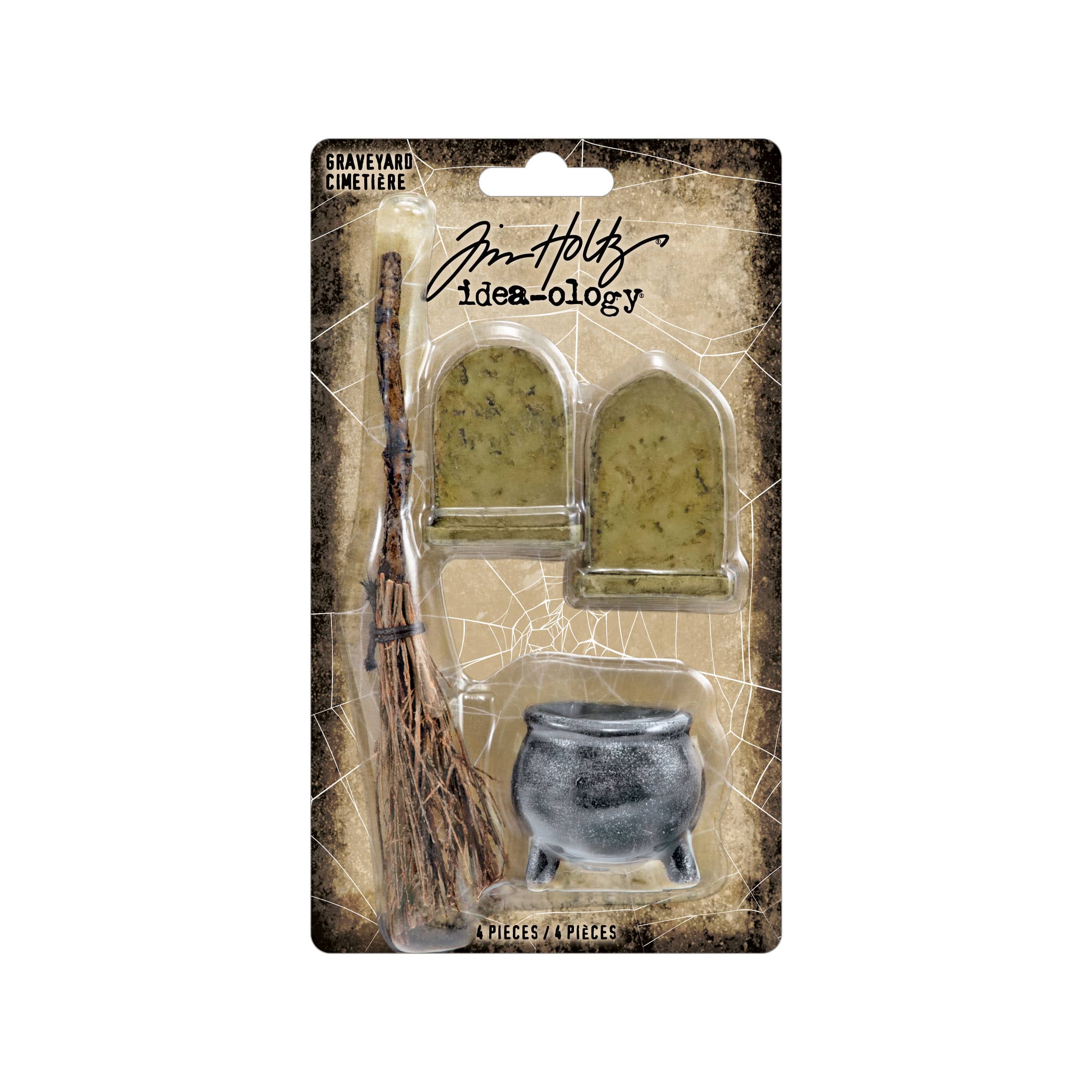 Tim Holtz® Idea-Ology Graveyard Embellishment Set