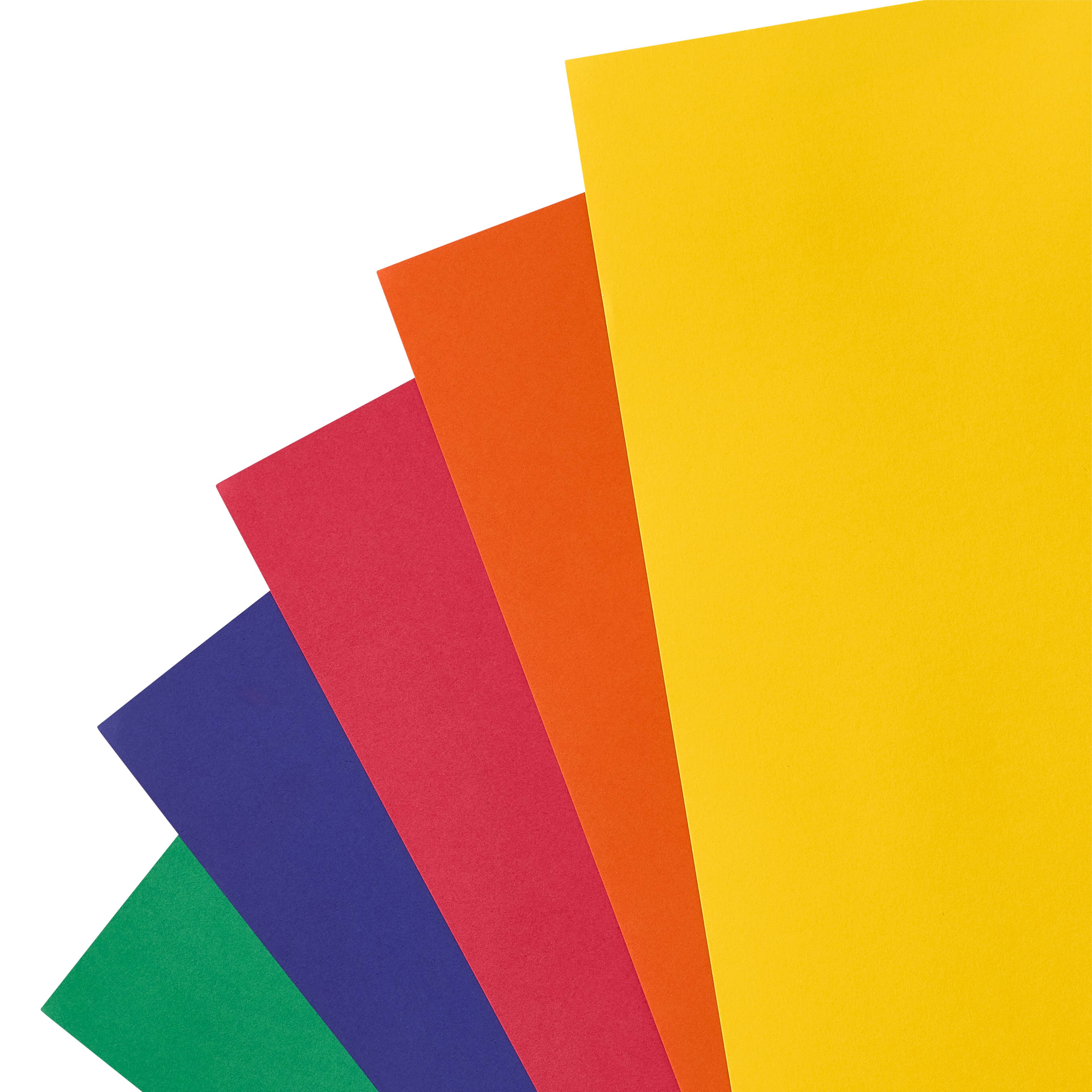 9 Packs: 30 ct. (270 total) Primary 12" x 24" Cardstock Paper by Recollections™
