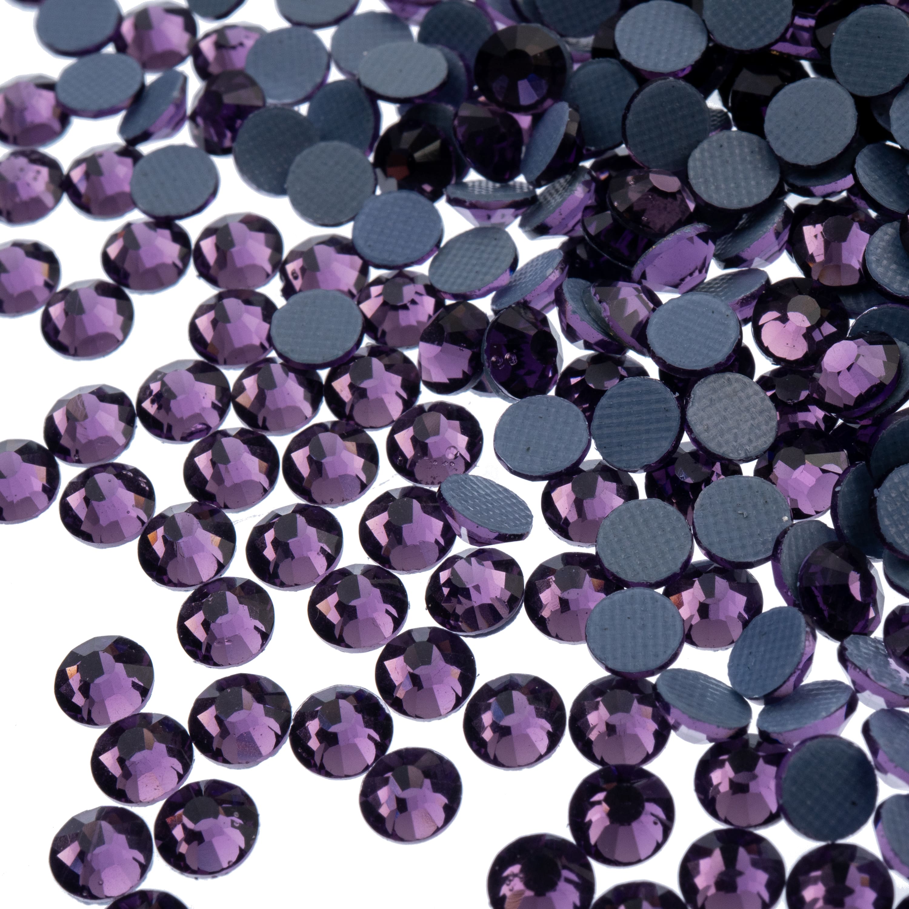 Crystal Lane DIY SS16 Round Glass Hotfix Flatback Rhinestones, 1,440ct.