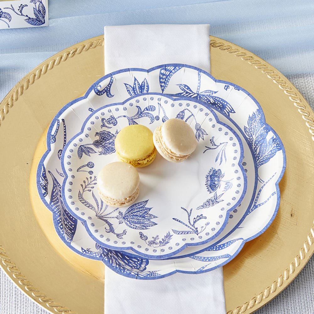 Kate Aspen® 7" Blue Willow Premium Paper Plates, 64ct.