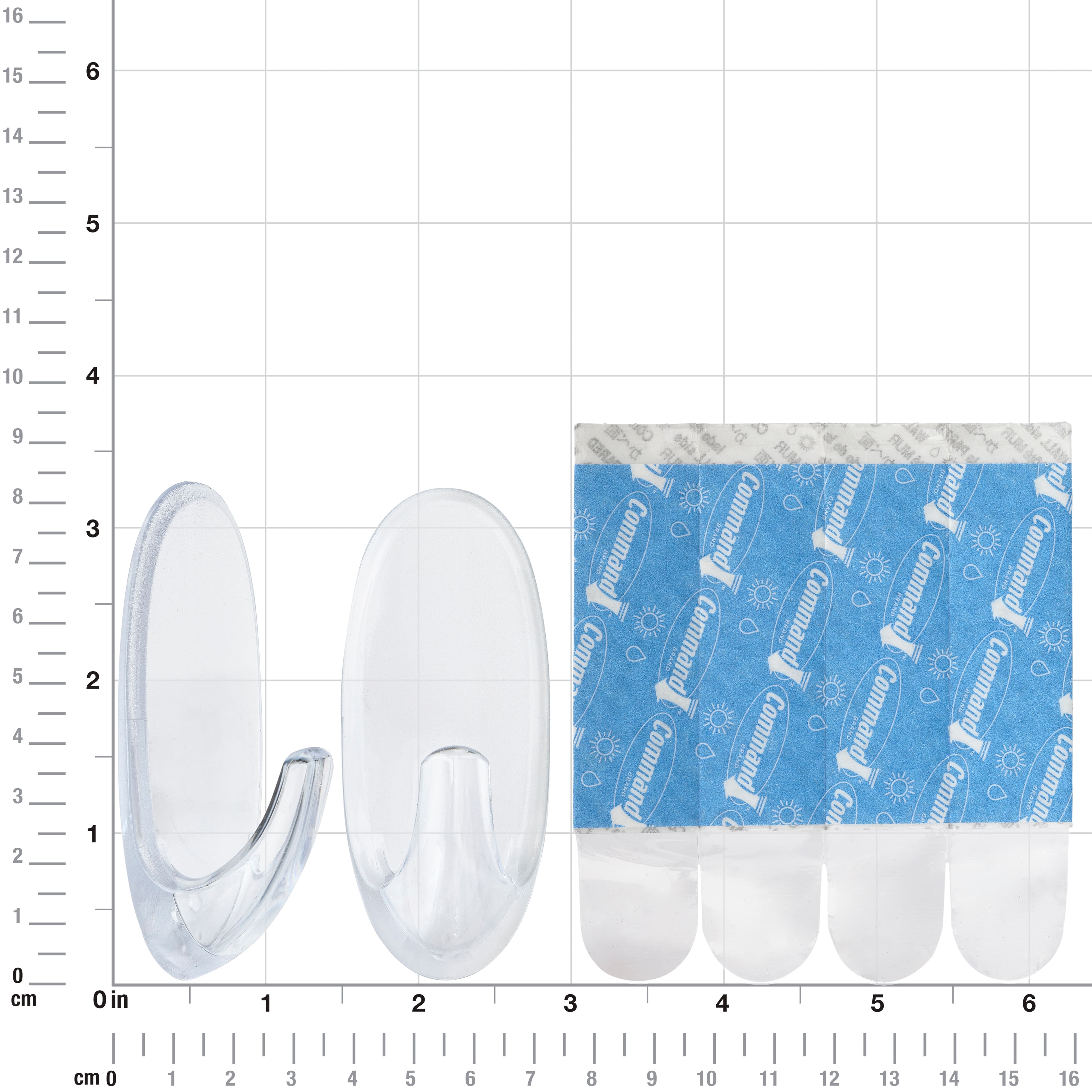 3M Command™ Medium Clear Window Hooks