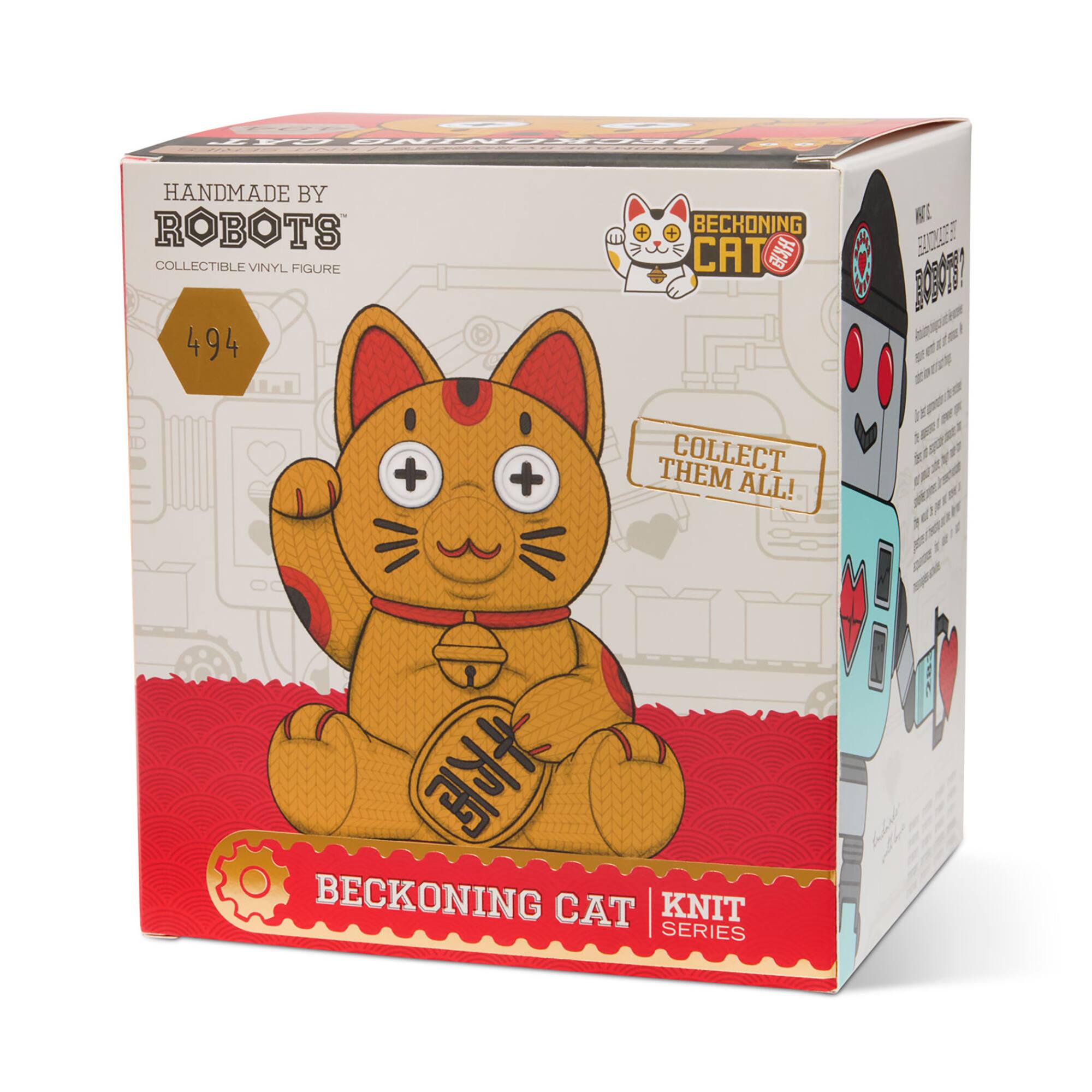 Handmade by Robots™ Beckoning Cat Vinyl Figure