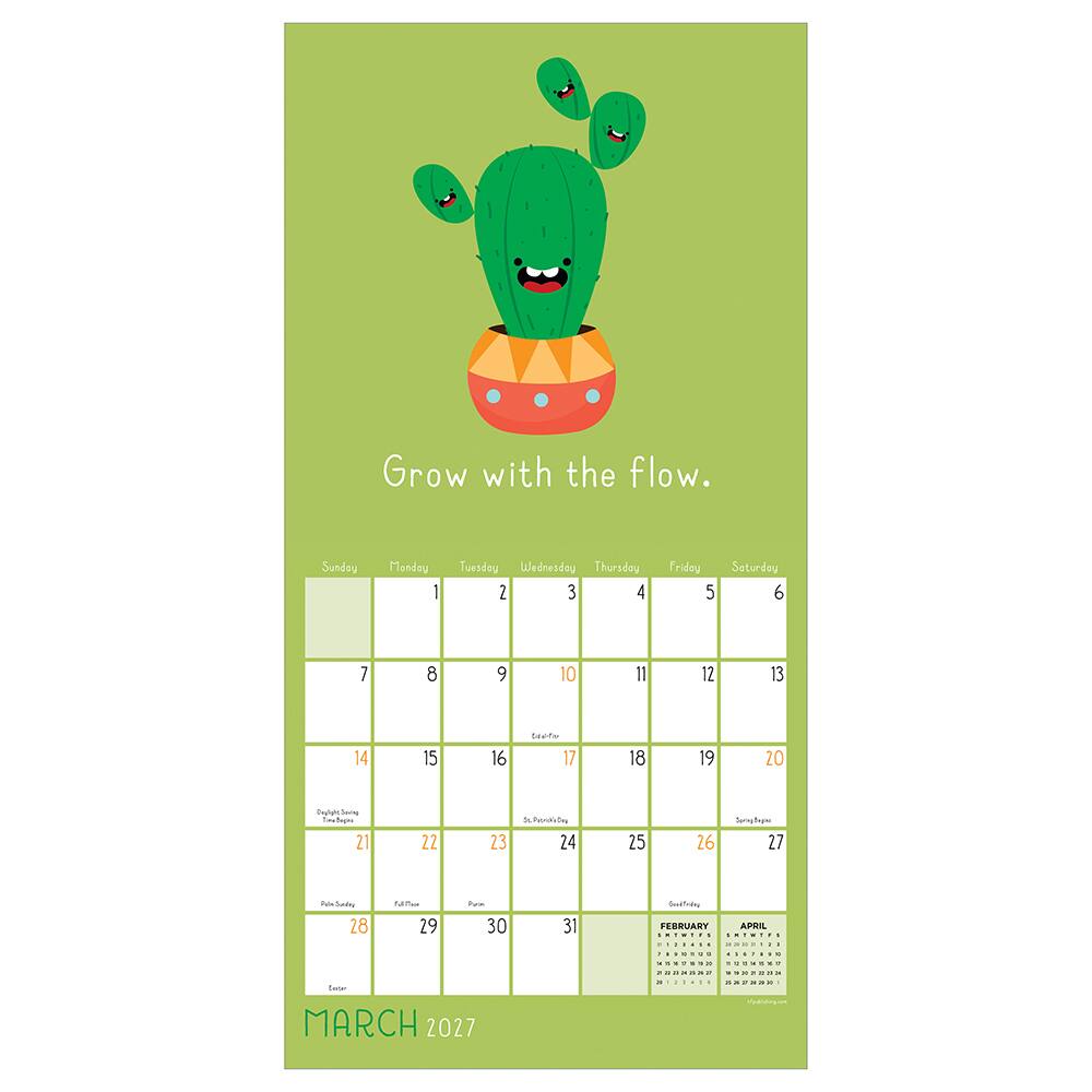 2027 Puns Mini Calendar