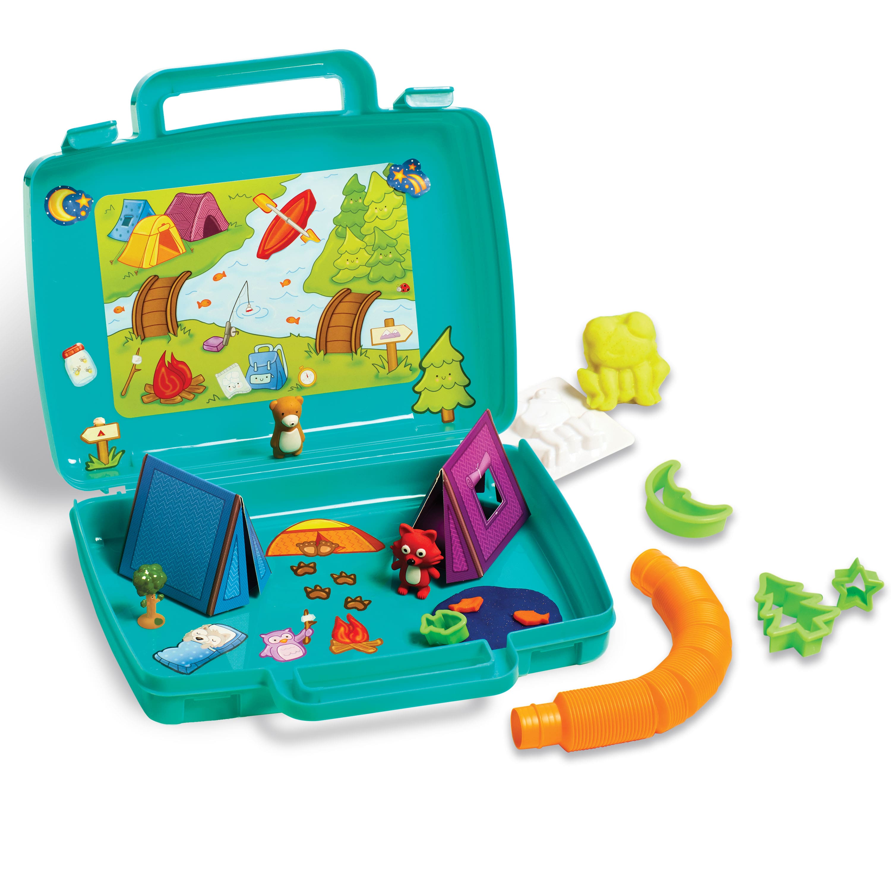 Trousse de jeu sensoriel de voyage sur le thème du camping de Creativity for Kids