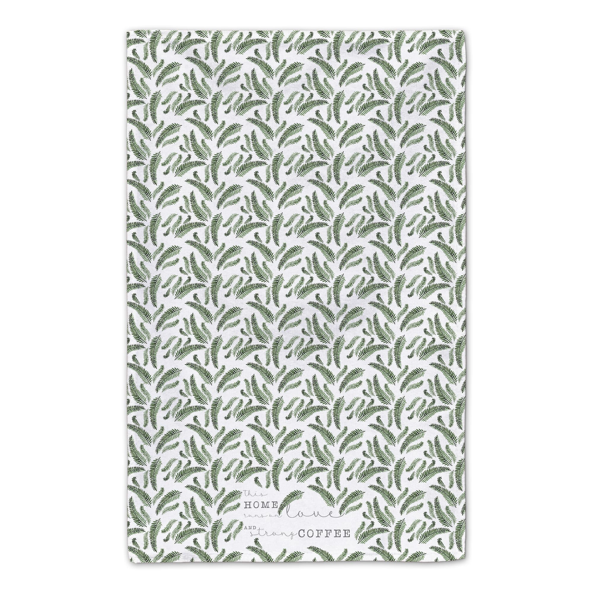 Love & Strong Coffee Tea Towel Set