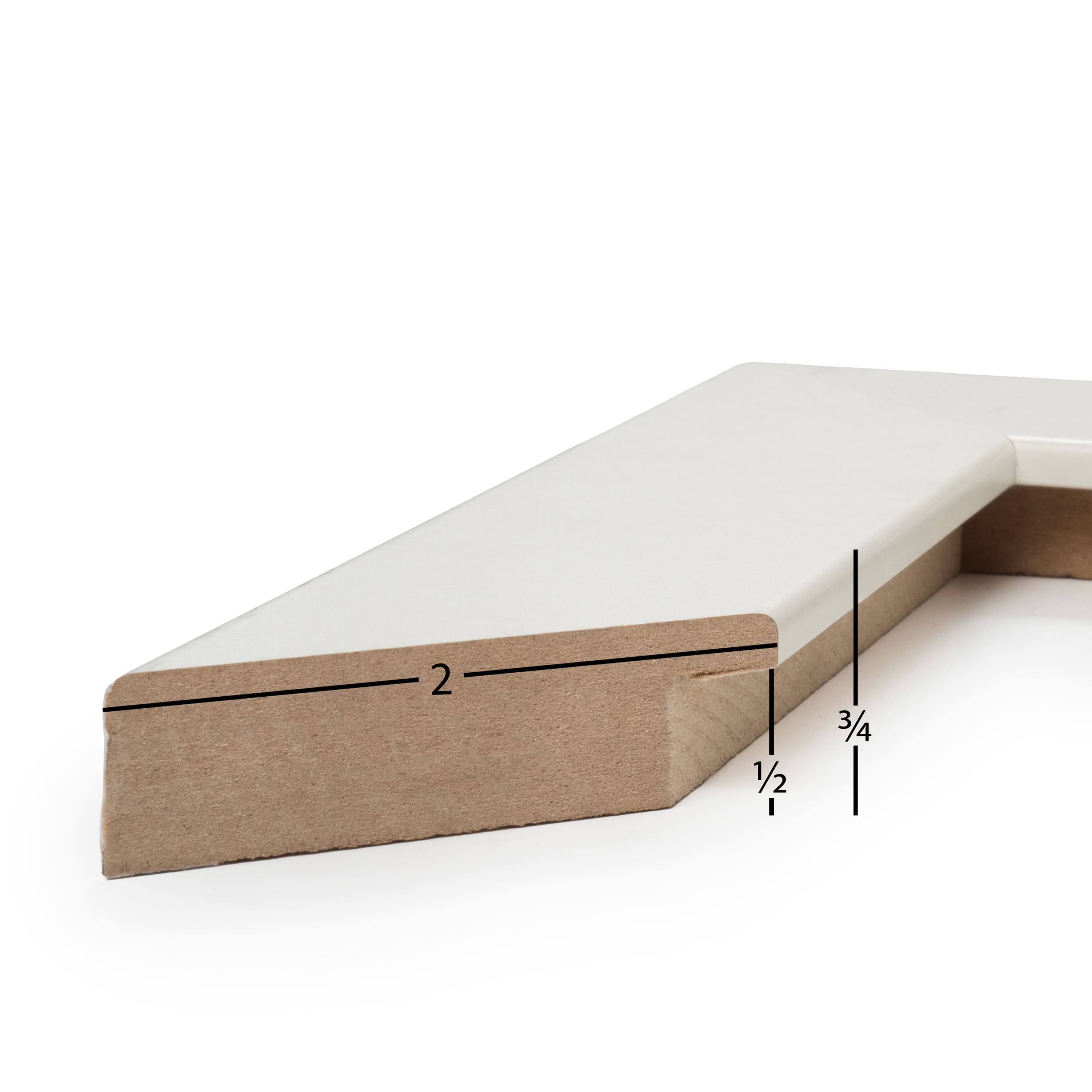 Frame USA Corporate Wide White Single Image Picture Frame