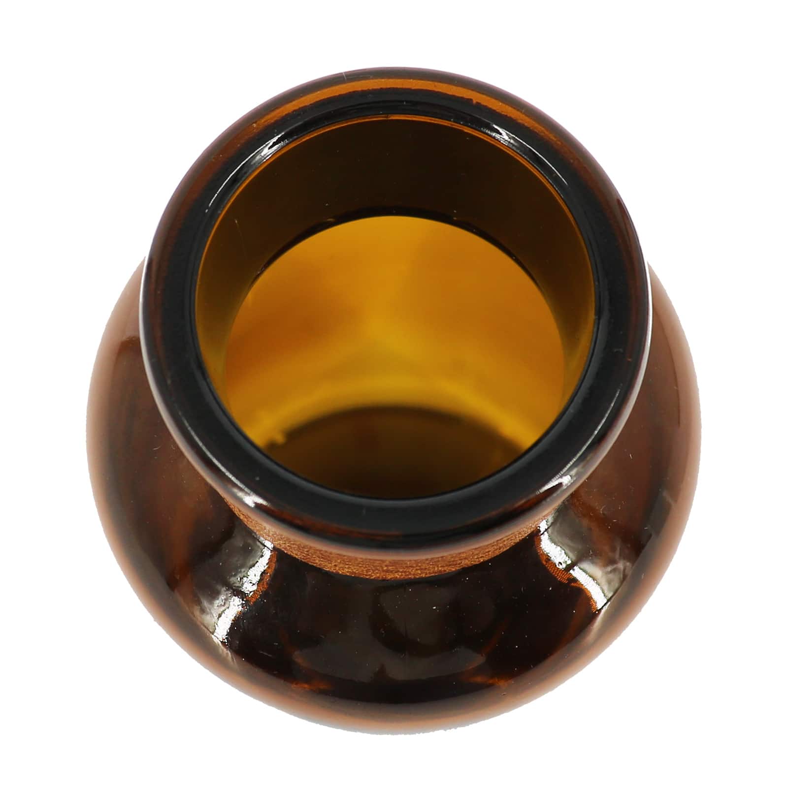 Brown Glass Vase Bottle Tabletop Décor by Ashland®
